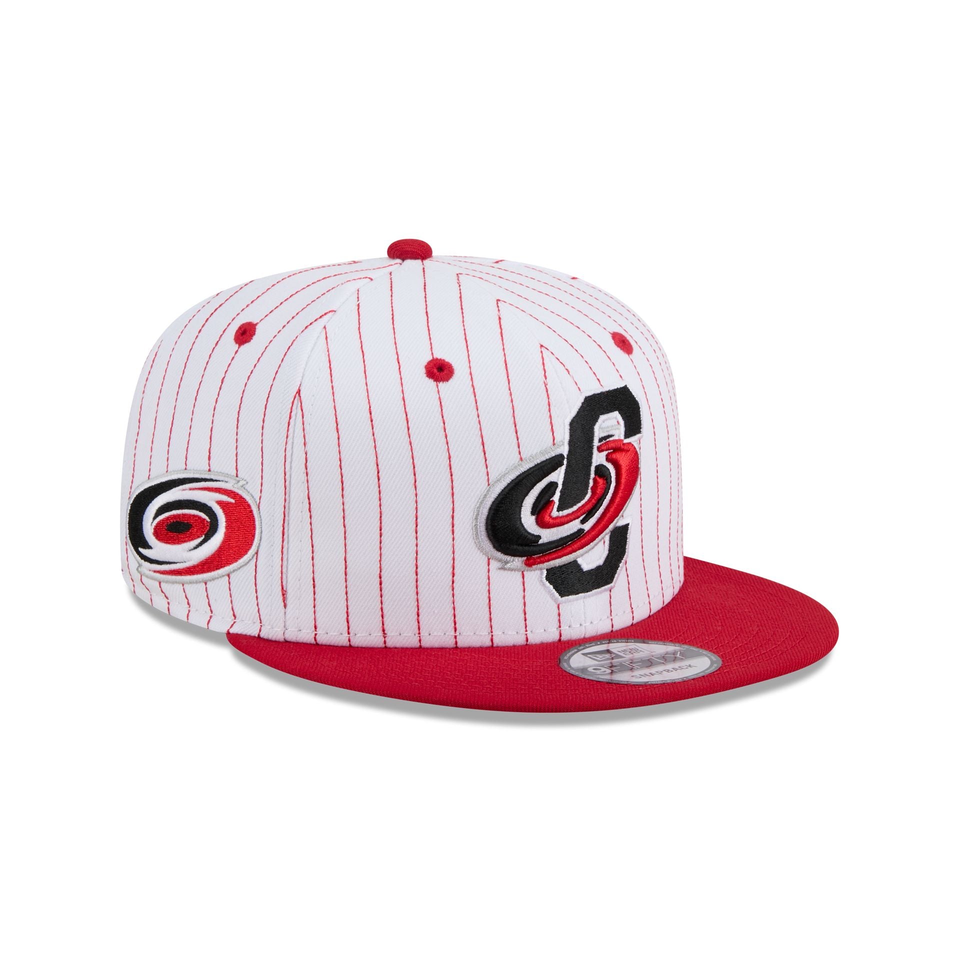 Carolina Hurricanes Deceptor Pinstripe 9Fifty Snapback Hat