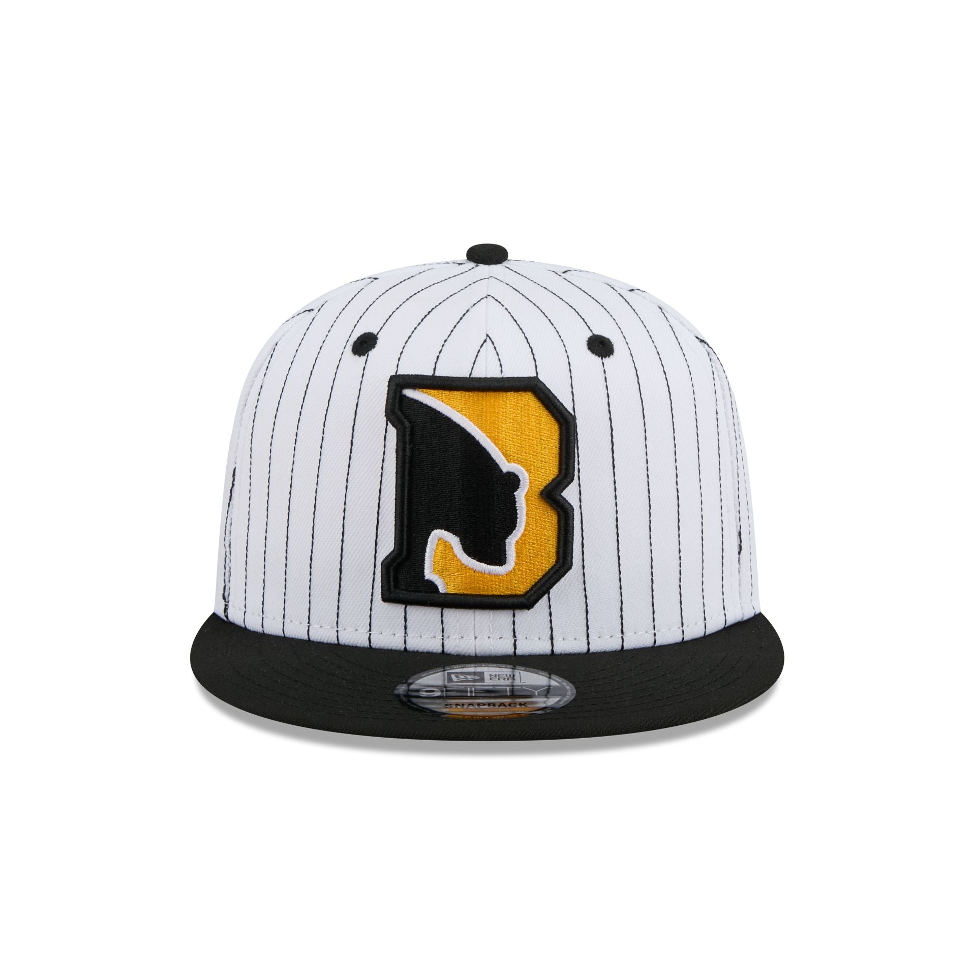 Alternative view of Boston Bruins Deceptor Pinstripe 9Fifty Snapback Hat