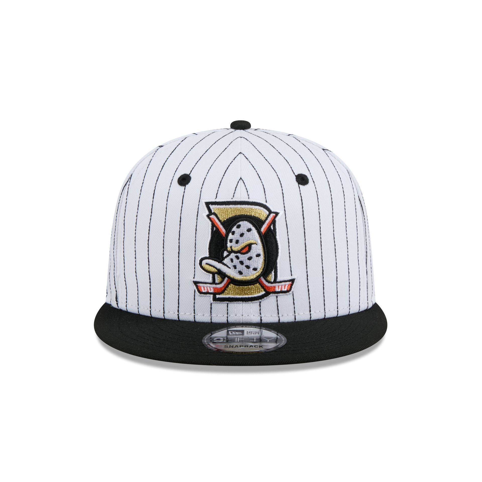 Alternative view of Anaheim Ducks Deceptor Pinstripe 9Fifty Snapback Hat