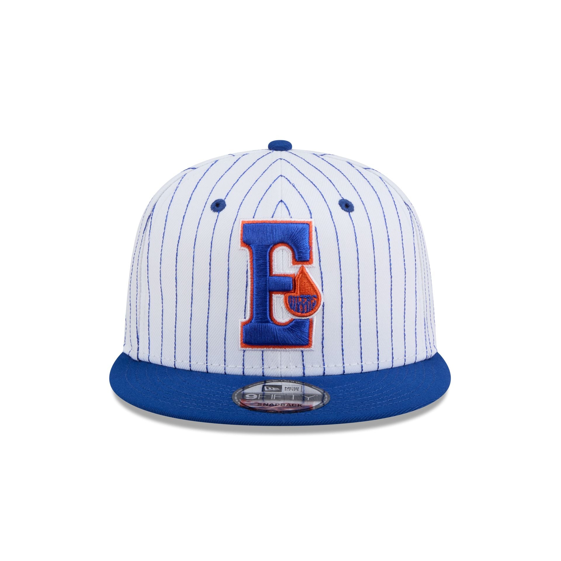 Alternative view of Edmonton Oilers Deceptor Pinstripe 9Fifty Snapback Hat
