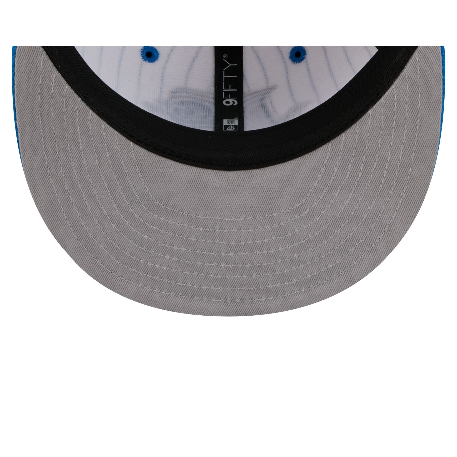 Detroit Lions Deceptor Pinstripe 9Fifty Snapback Hat - Image 7