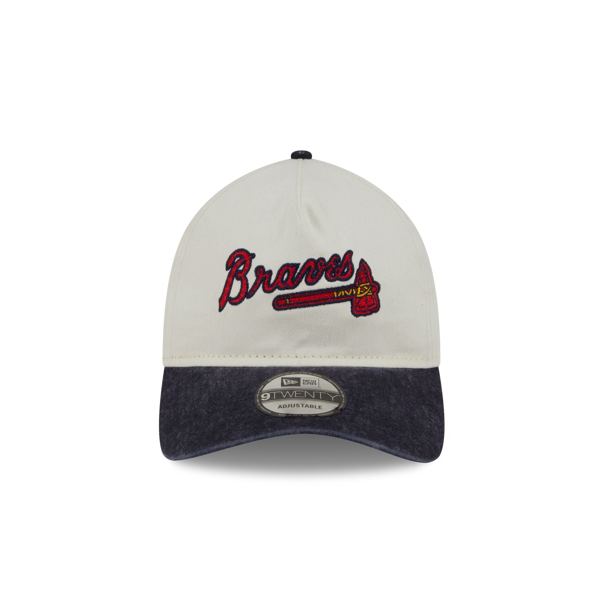 Alternative view of Atlanta Braves Sport Classics Pastel 9Twenty A-Frame Adjustable Hat