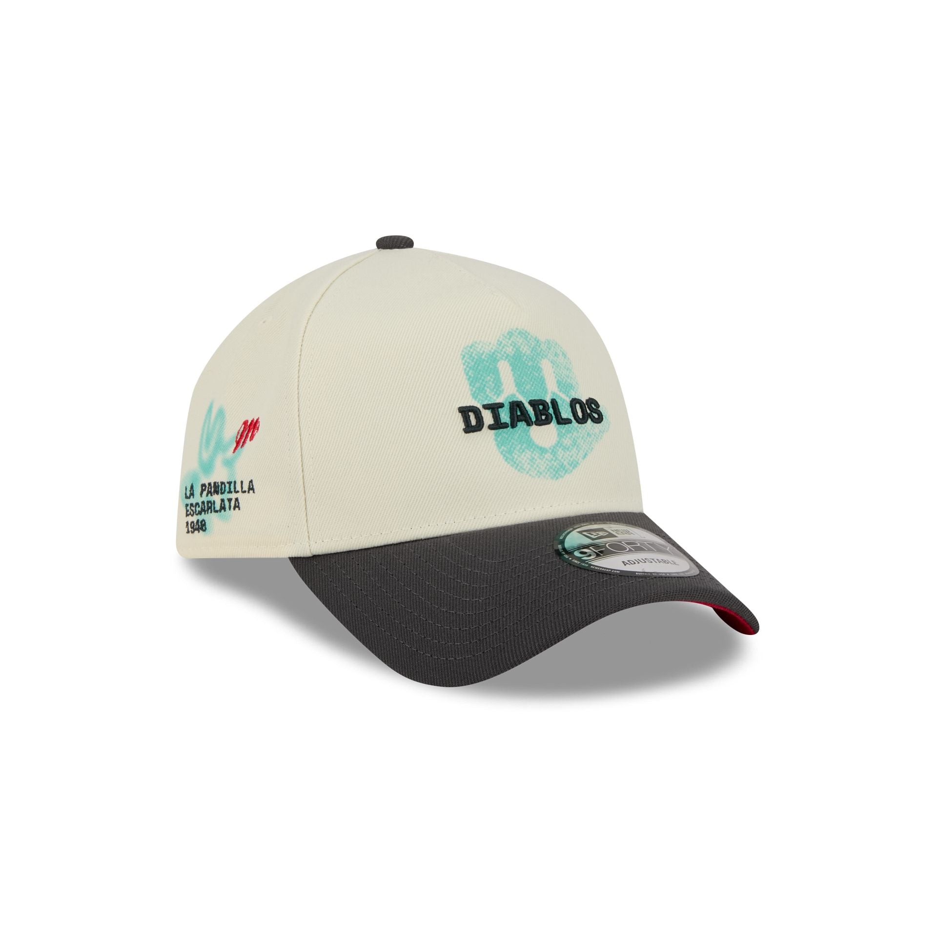 Diablos Rojos Del MéXico Fan Gear 9Forty A-Frame Trucker Hat