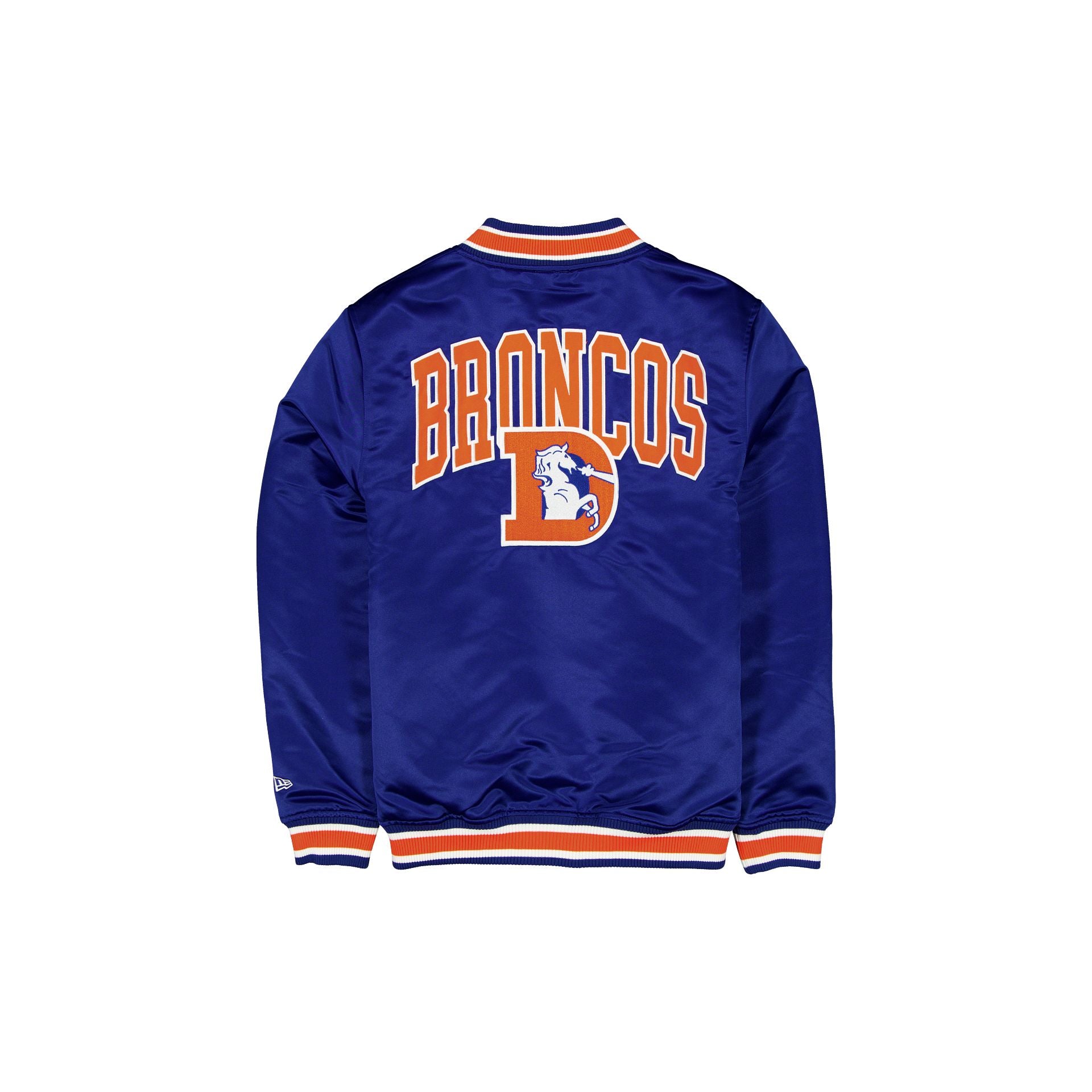 Alternative view of Denver Broncos Sport Classics Blue Satin Jacket
