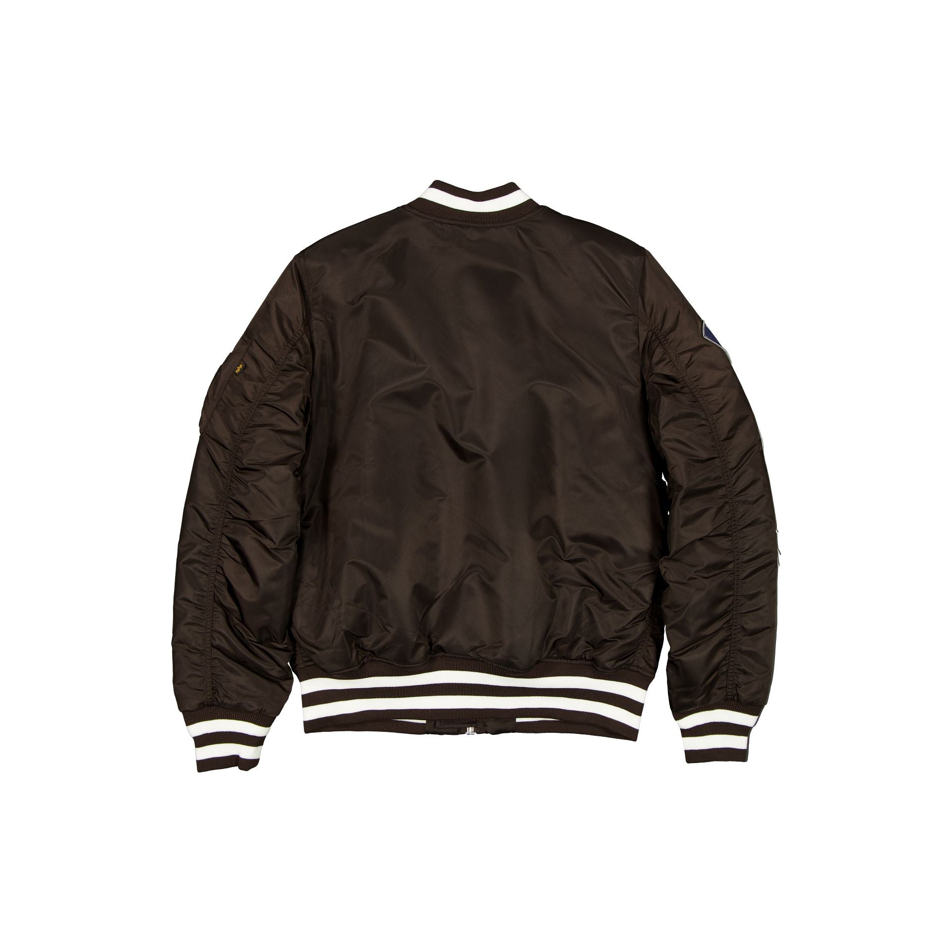 Alternative view of Alpha Industries X New York Yankees Brown Ma-1 Bomber Jacket