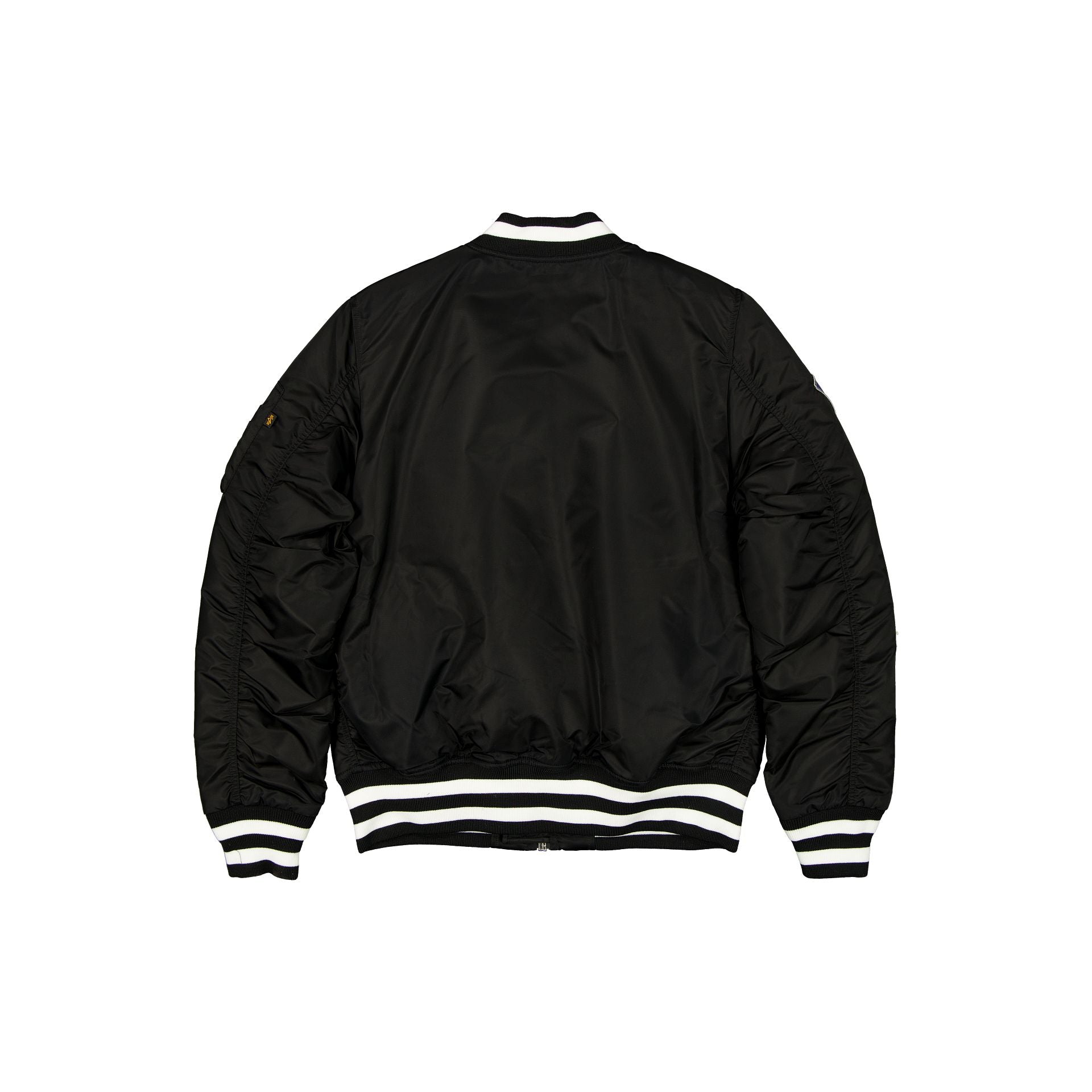 Alternative view of Alpha Industries X New York Yankees Black Ma-1 Bomber Jacket