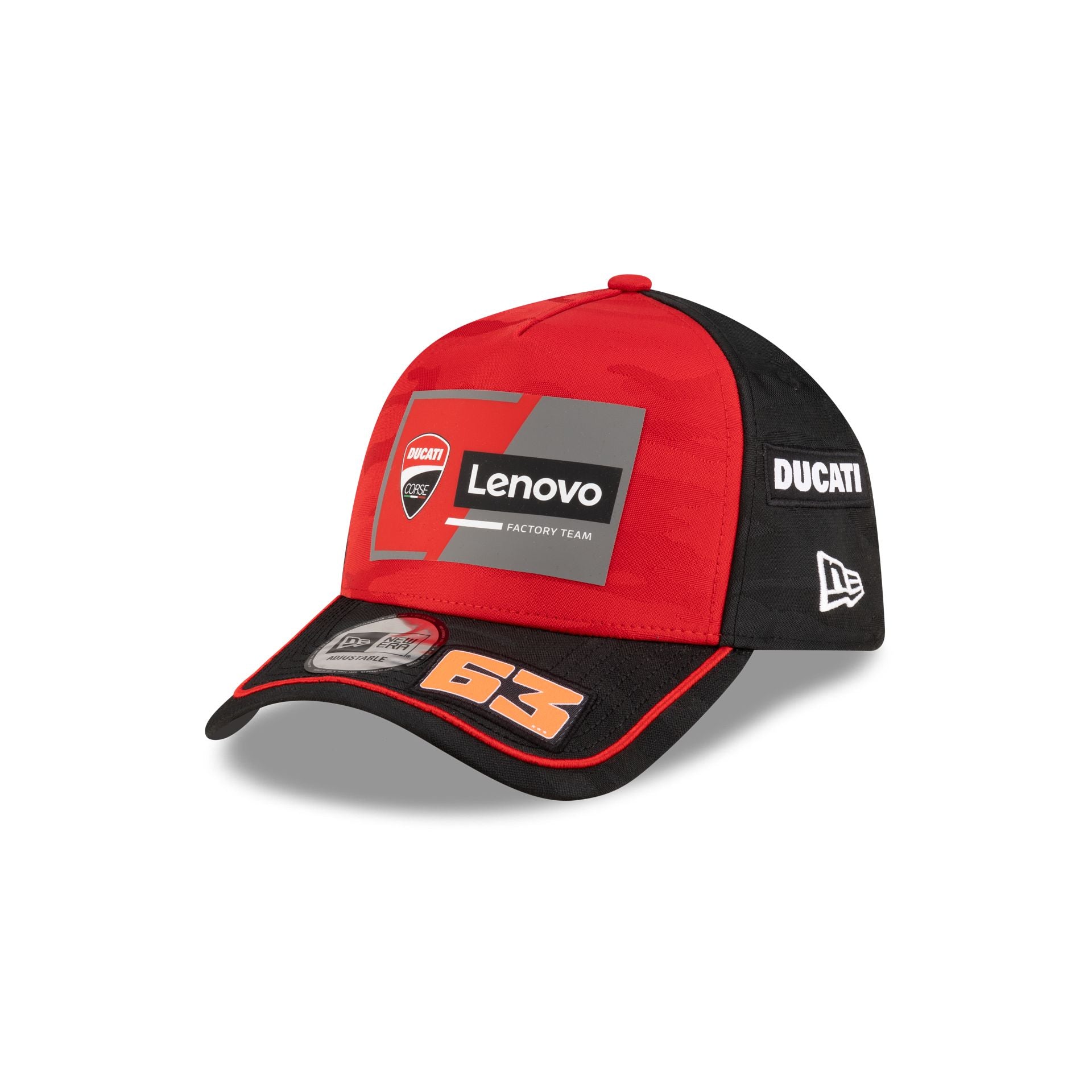 Ducati Lenovo Team Motogp Pecco Bagnaia Teamline 9Forty A-Frame Adjustable Hat
