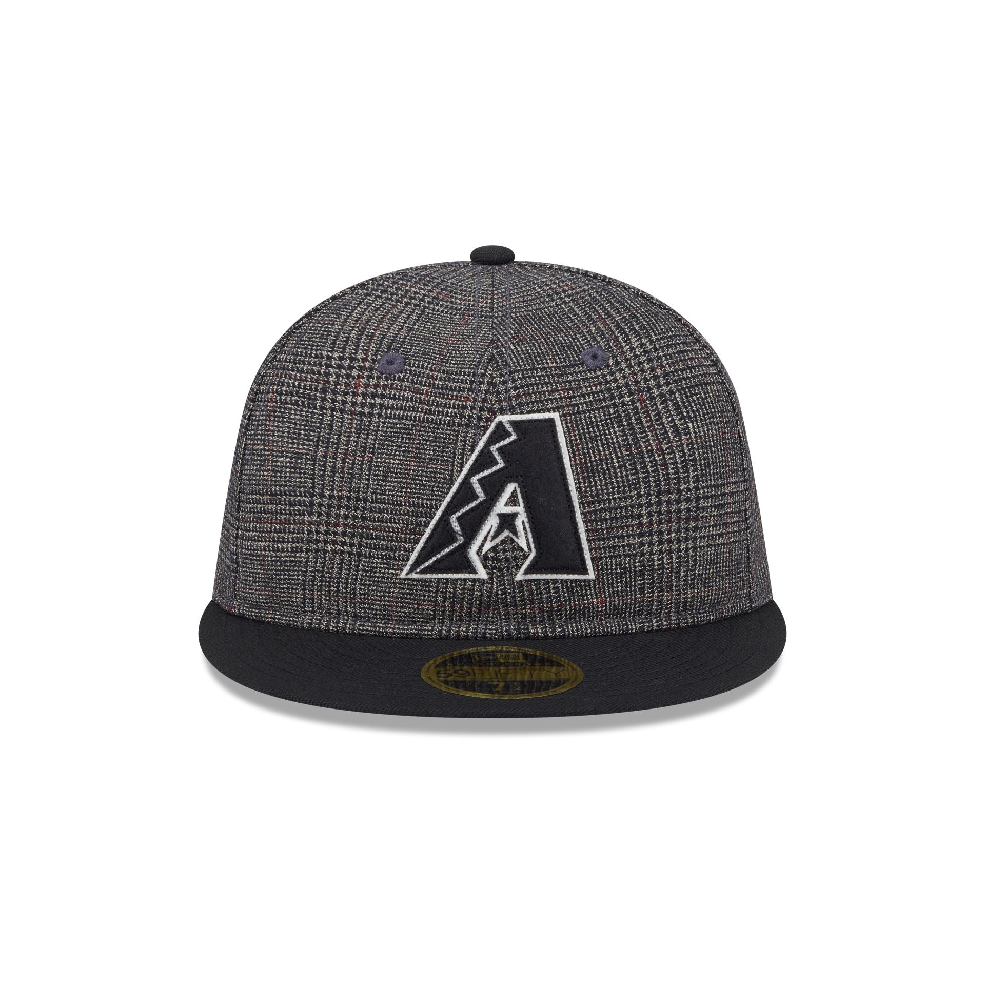 Alternative view of Arizona Diamondbacks Plaid Retro Crown 59Fifty Fitted Hat