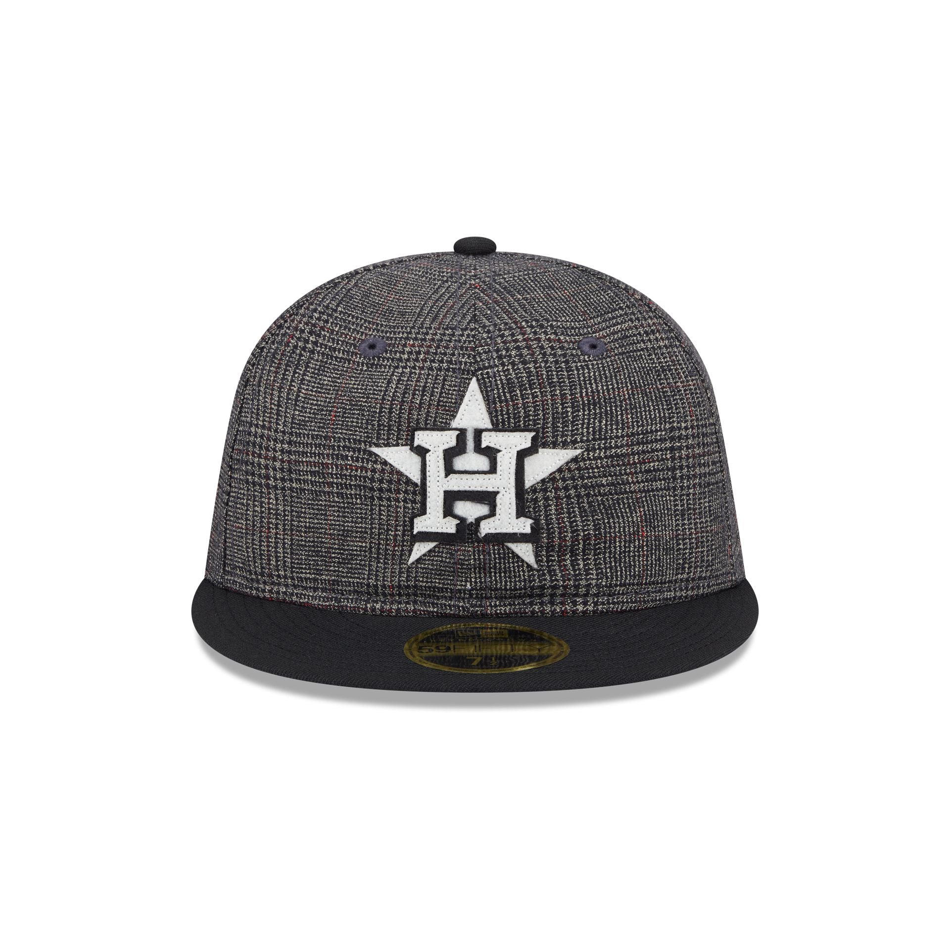 Alternative view of Houston Astros Plaid Retro Crown 59Fifty Fitted Hat