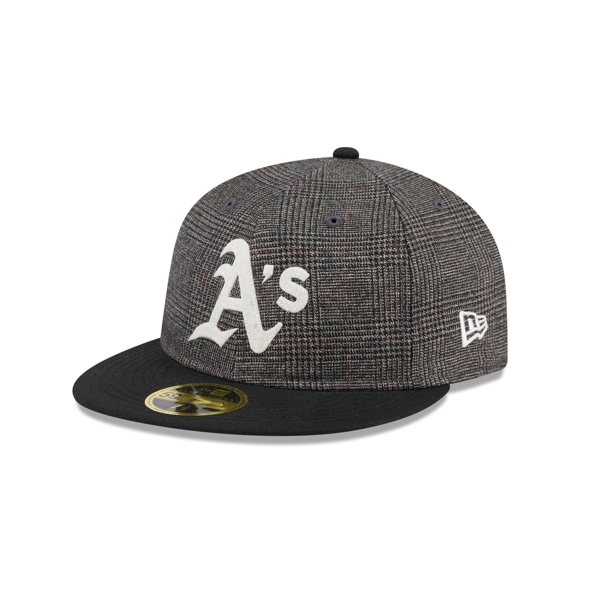 Athletics Plaid Retro Crown 59Fifty Fitted Hat