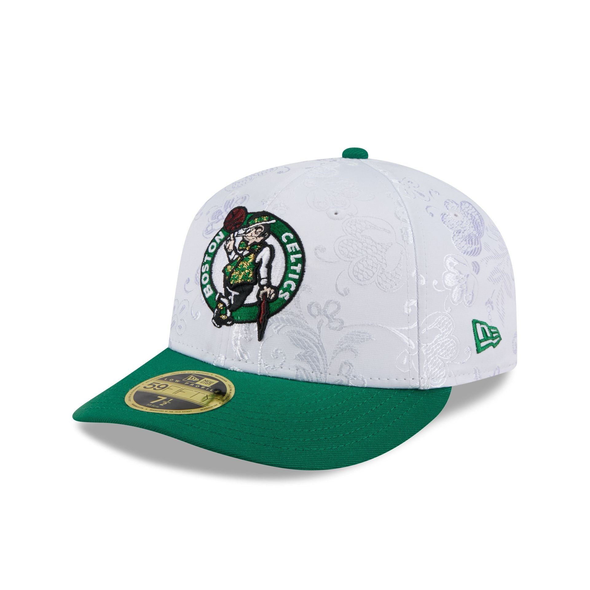 Boston Celtics Floral Shine Low Profile 59Fifty Fitted Hat