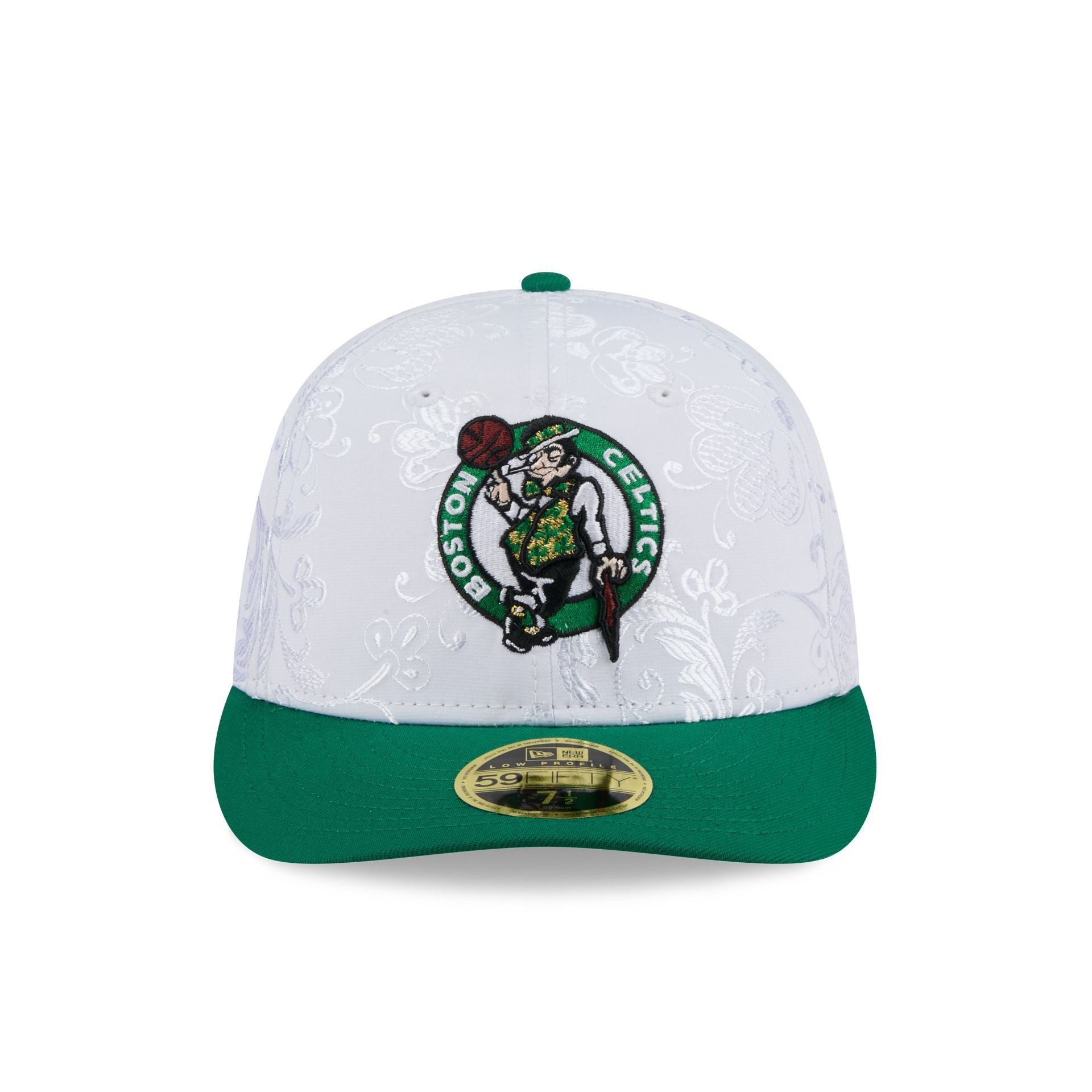Alternative view of Boston Celtics Floral Shine Low Profile 59Fifty Fitted Hat