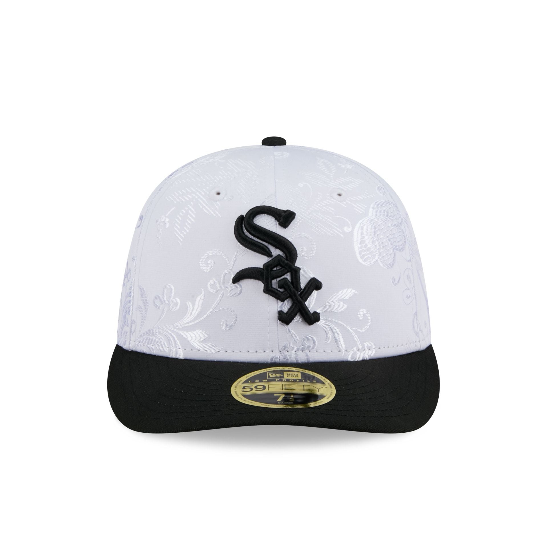 Alternative view of Chicago White Sox Floral Shine Low Profile 59Fifty Fitted Hat