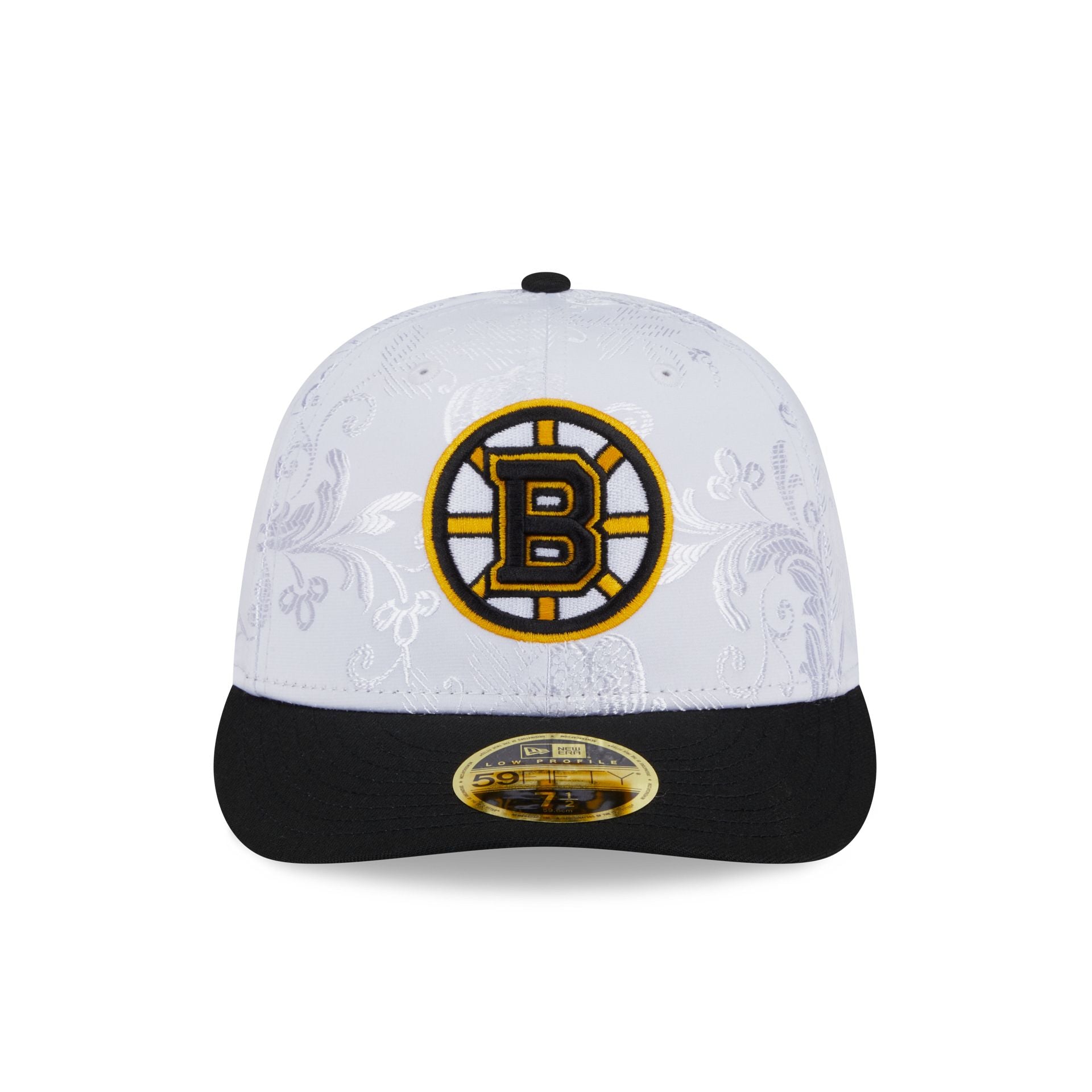 Alternative view of Boston Bruins Floral Shine Low Profile 59Fifty Fitted Hat