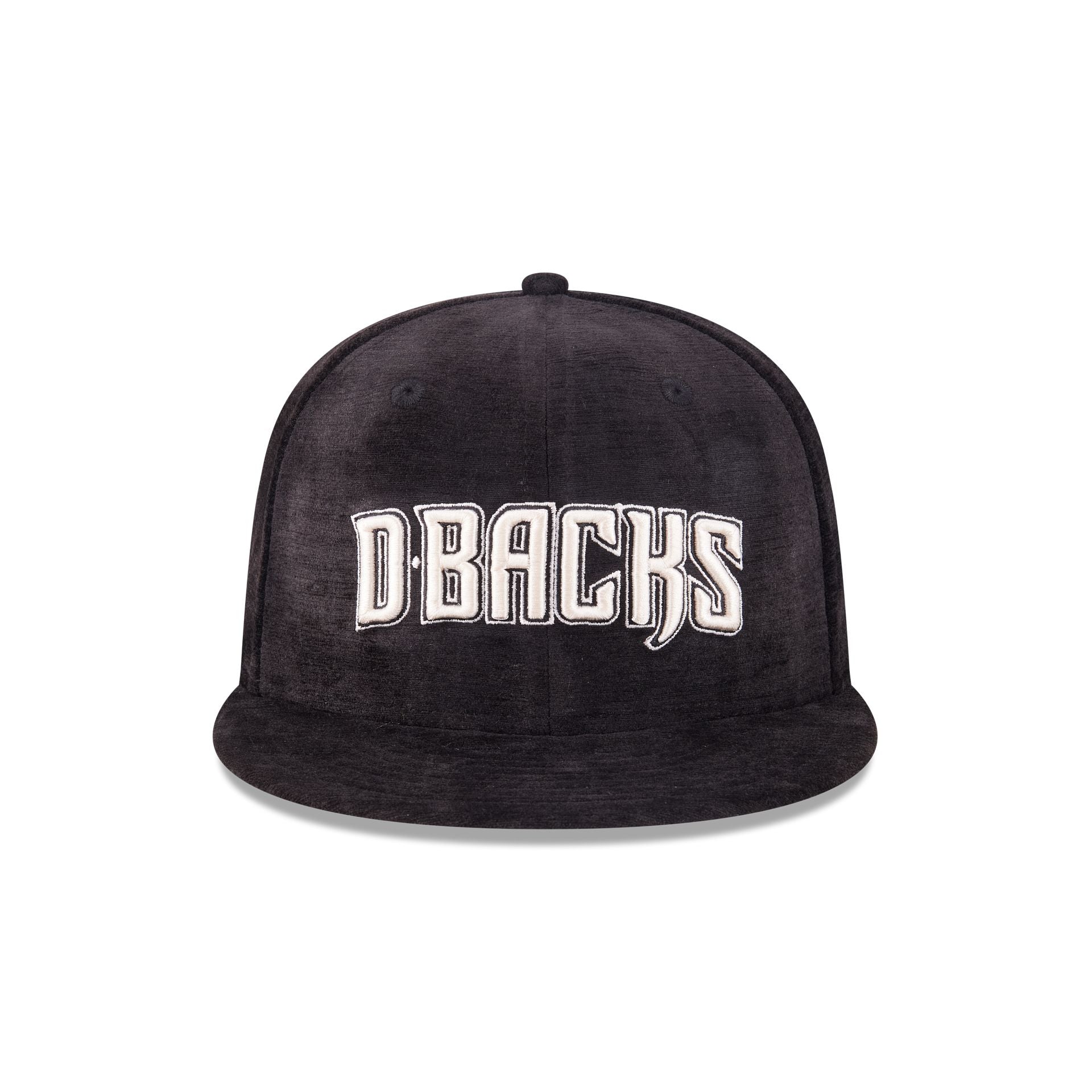 Alternative view of Arizona Diamondbacks Black Velvet 59Fifty Fitted Hat