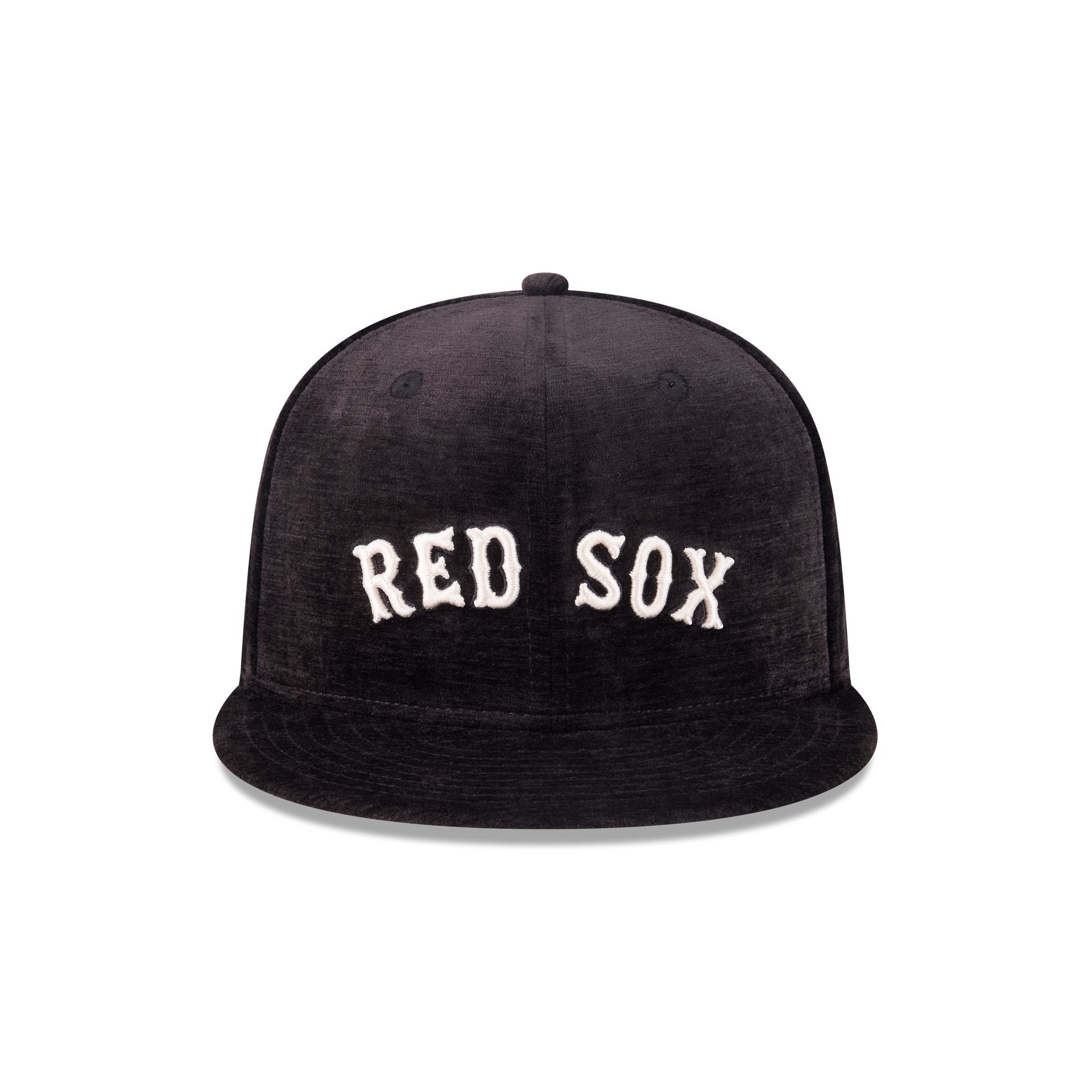 Alternative view of Boston Red Sox Black Velvet 59Fifty Fitted Hat