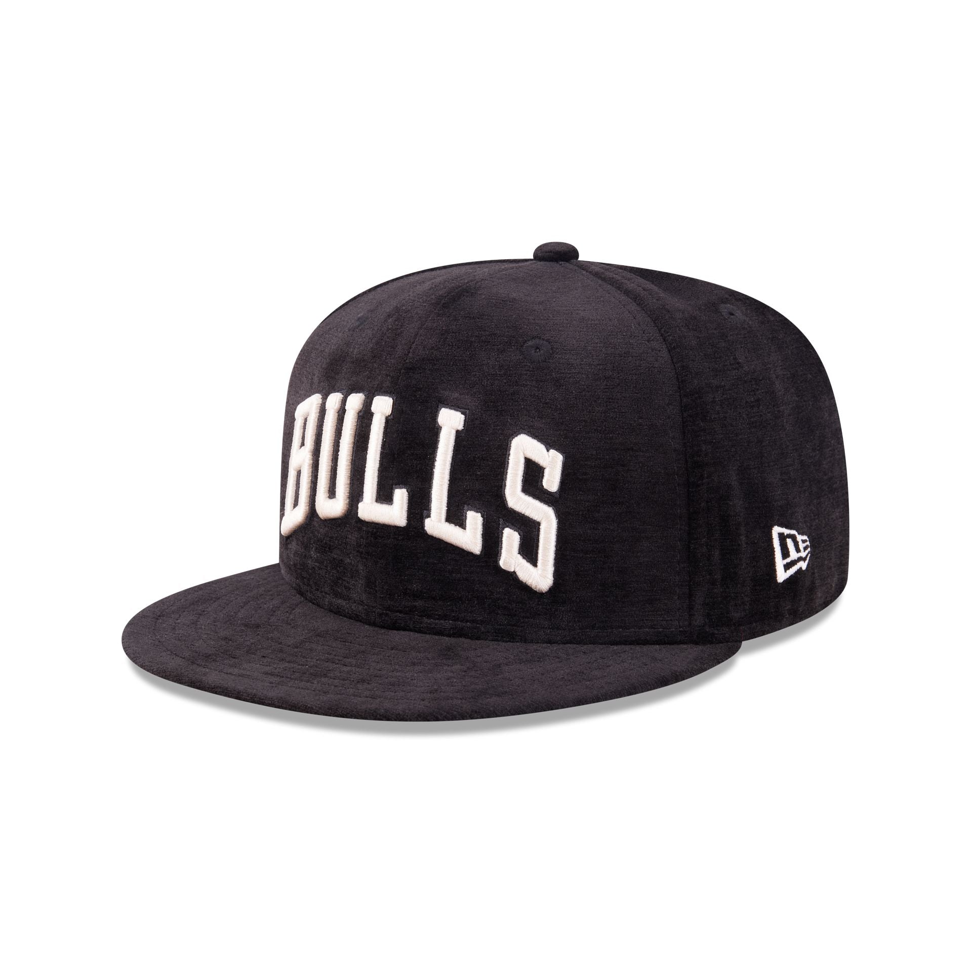 Chicago Bulls Black Velvet 59Fifty Fitted Hat