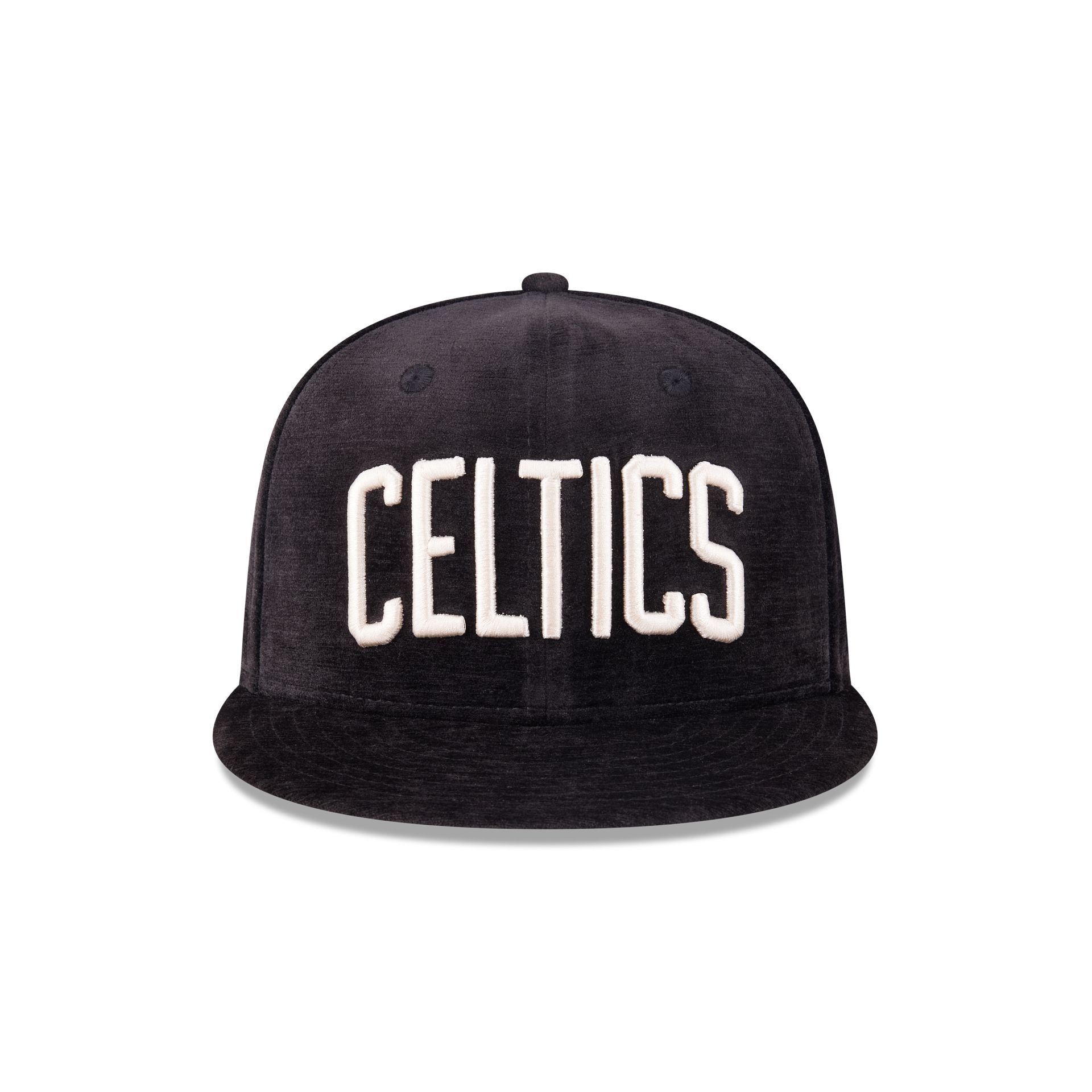 Alternative view of Boston Celtics Black Velvet 59Fifty Fitted Hat