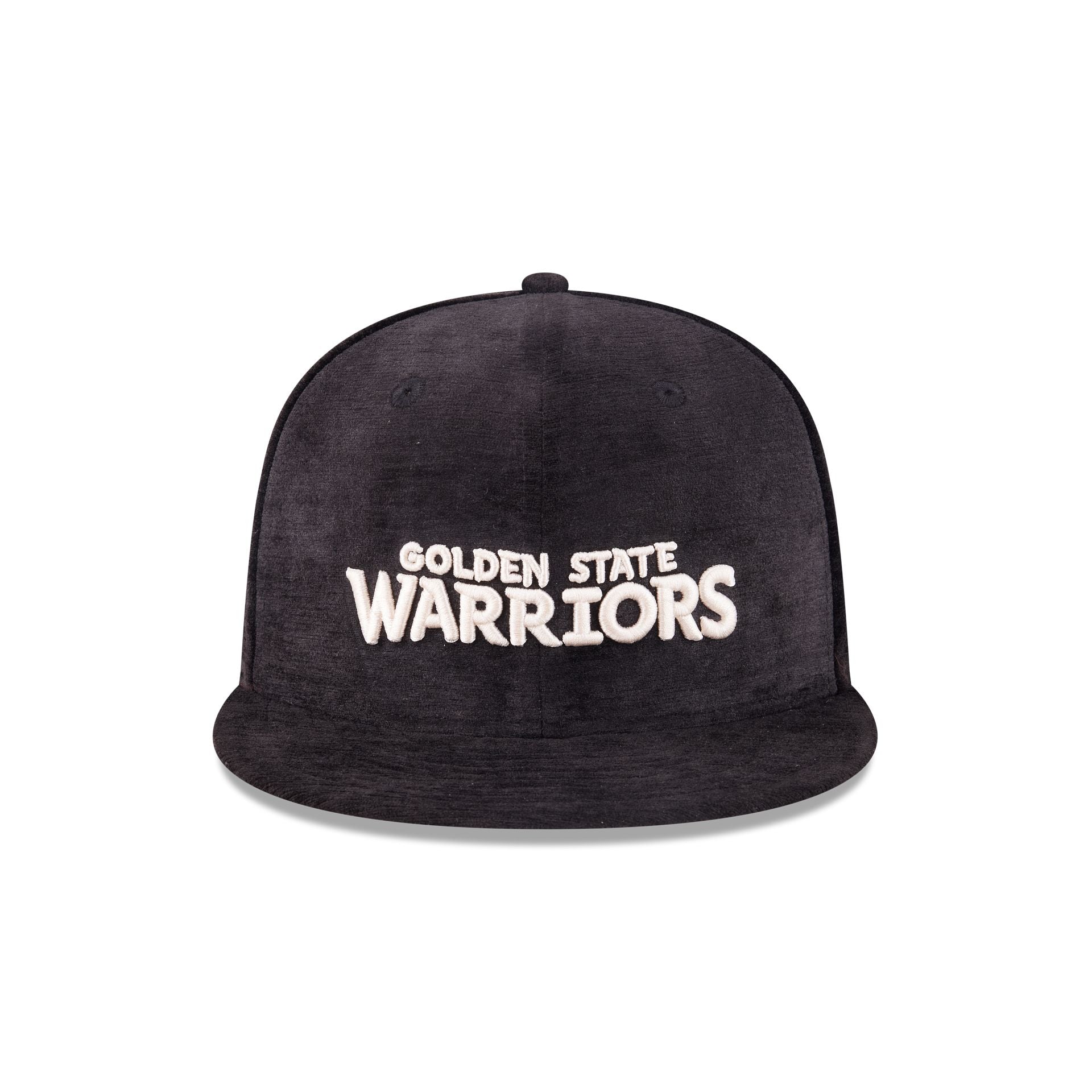 Alternative view of Golden State Warriors Black Velvet 59Fifty Fitted Hat