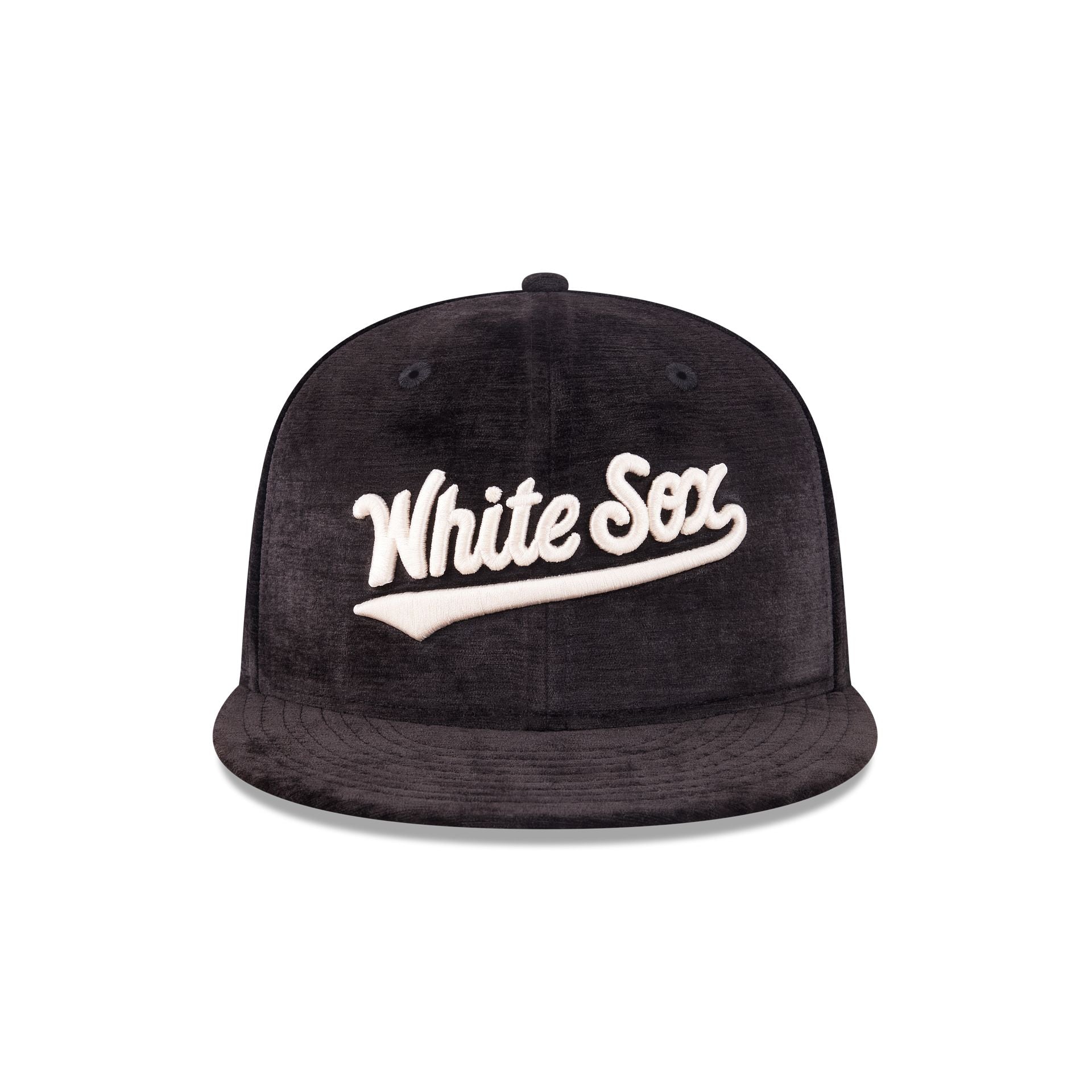 Alternative view of Chicago White Sox Black Velvet 59Fifty Fitted Hat