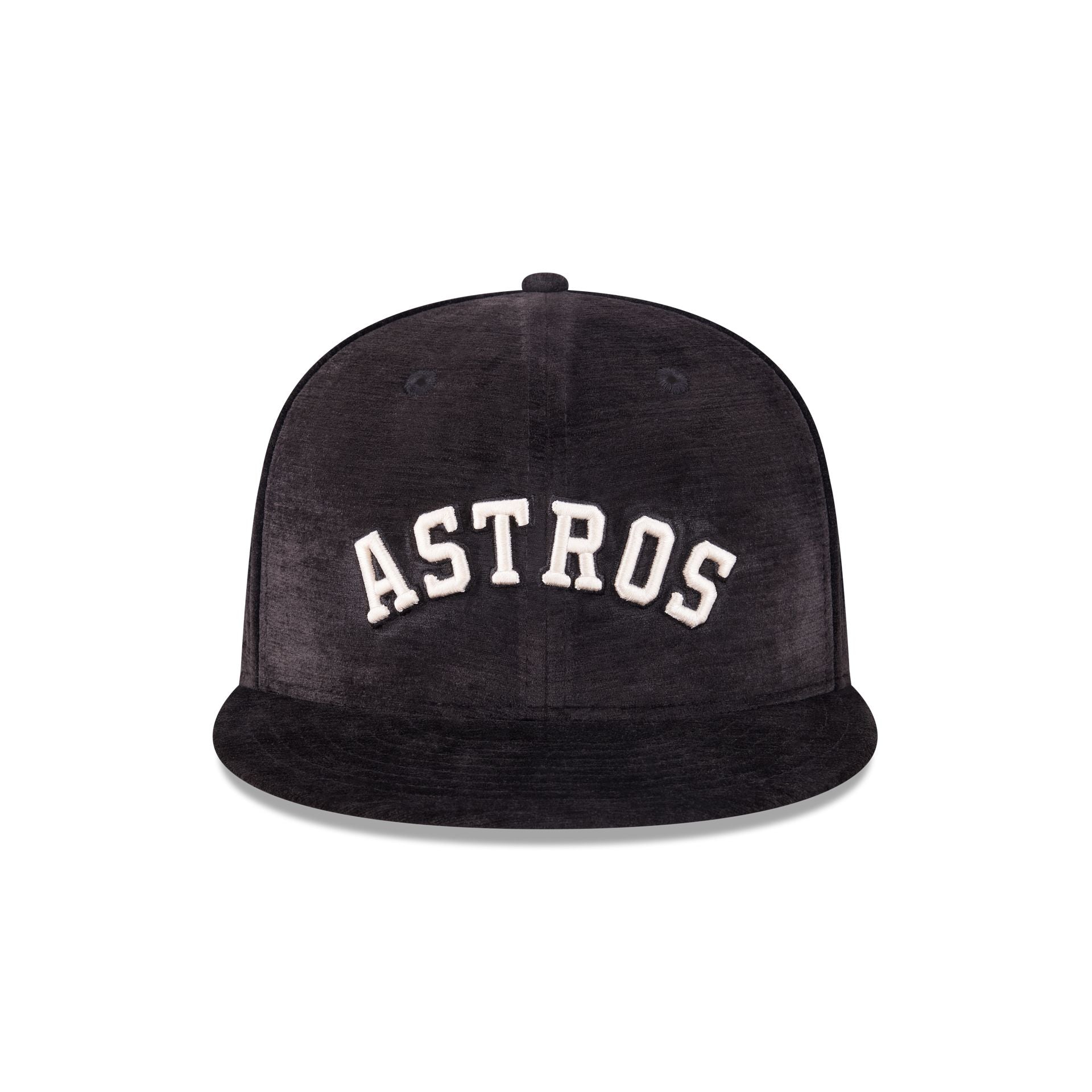 Alternative view of Houston Astros Black Velvet 59Fifty Fitted Hat