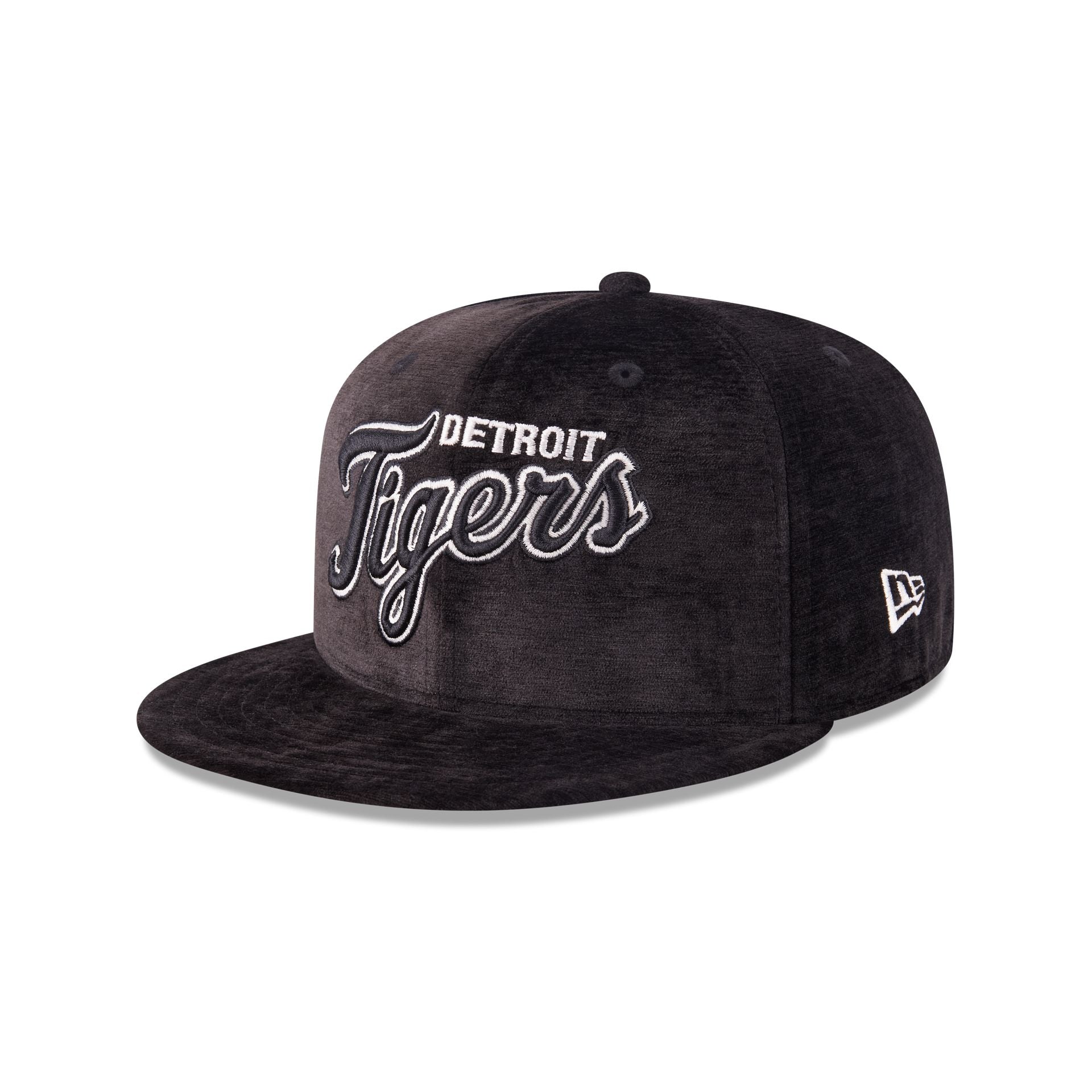 Detroit Tigers Black Velvet 59Fifty Fitted Hat