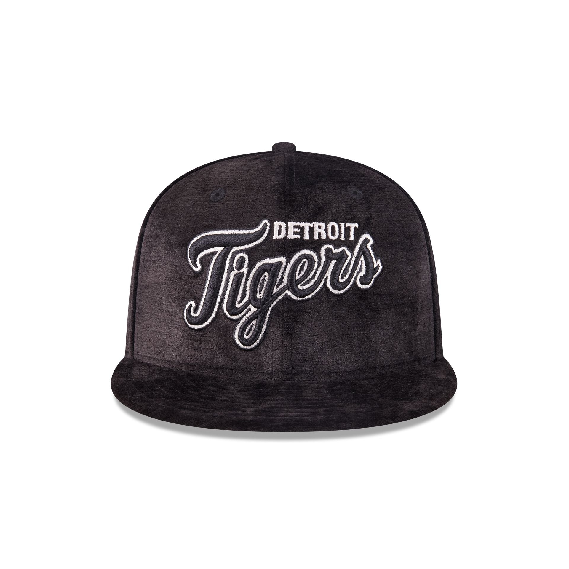 Alternative view of Detroit Tigers Black Velvet 59Fifty Fitted Hat