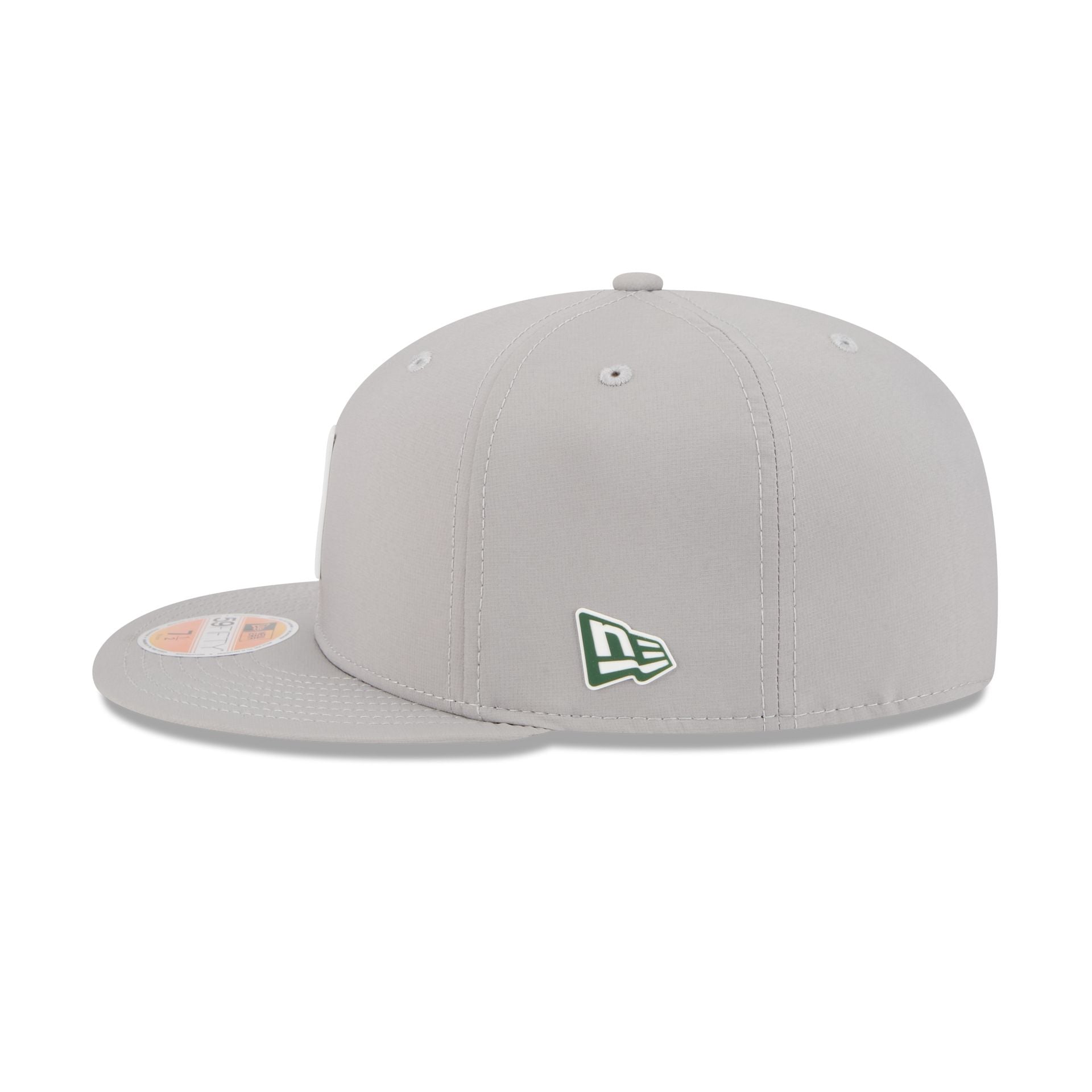 Green Bay Packers 2025 Sideline Hot Weather Gray 59Fifty Fitted Hat - Image 4