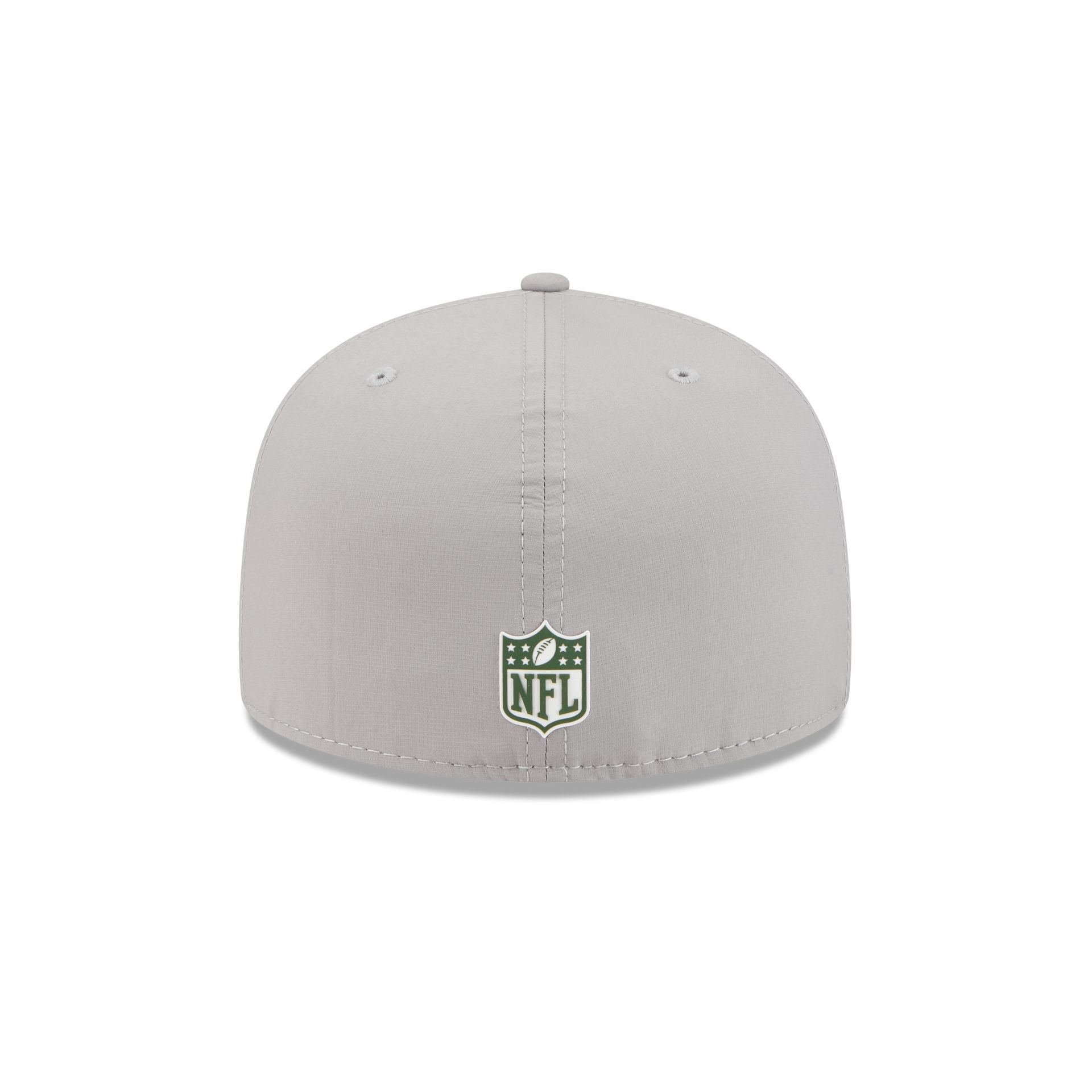 Green Bay Packers 2025 Sideline Hot Weather Gray 59Fifty Fitted Hat - Image 6