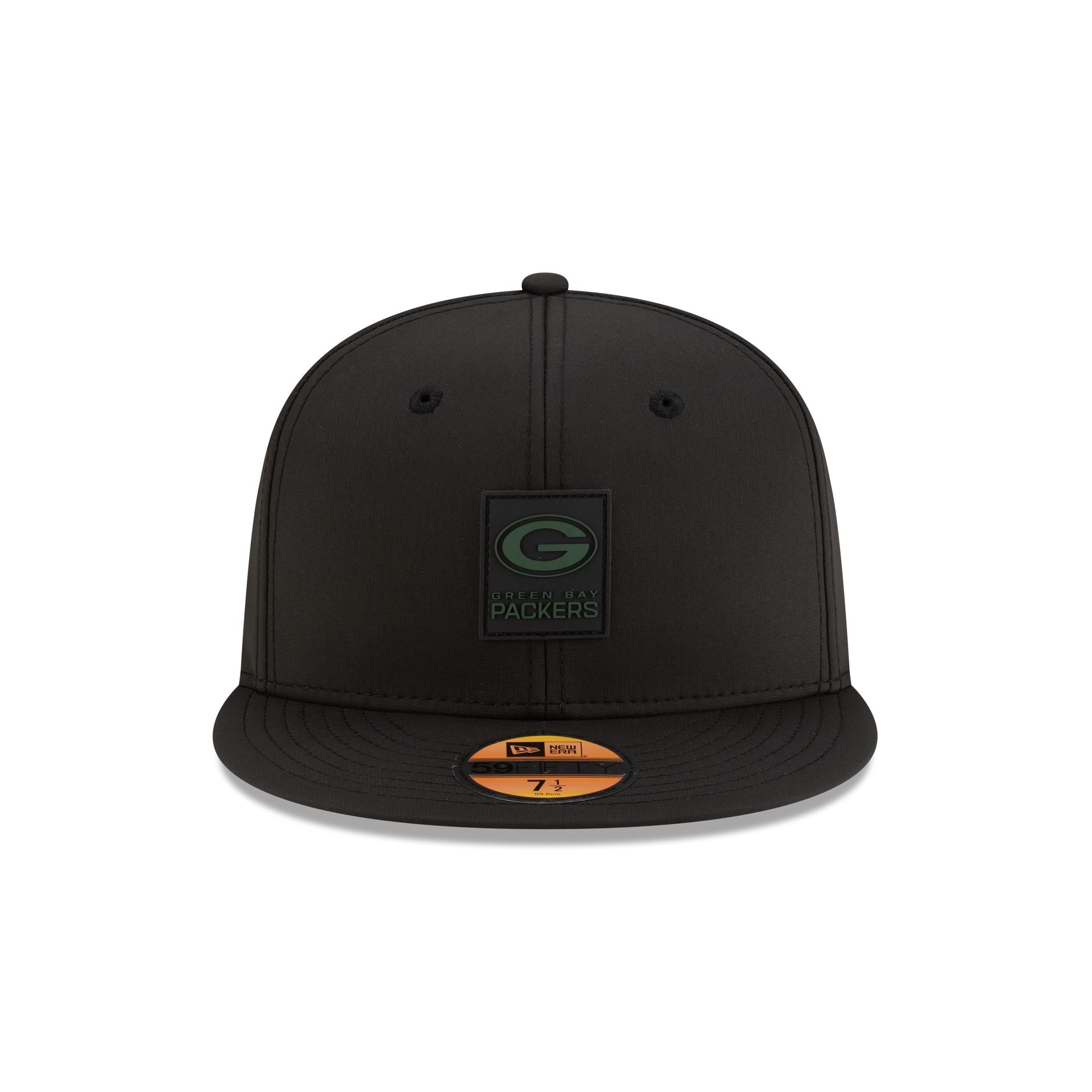 Green Bay Packers 2025 Sideline Hot Weather Black 59Fifty Fitted Hat - Image 2