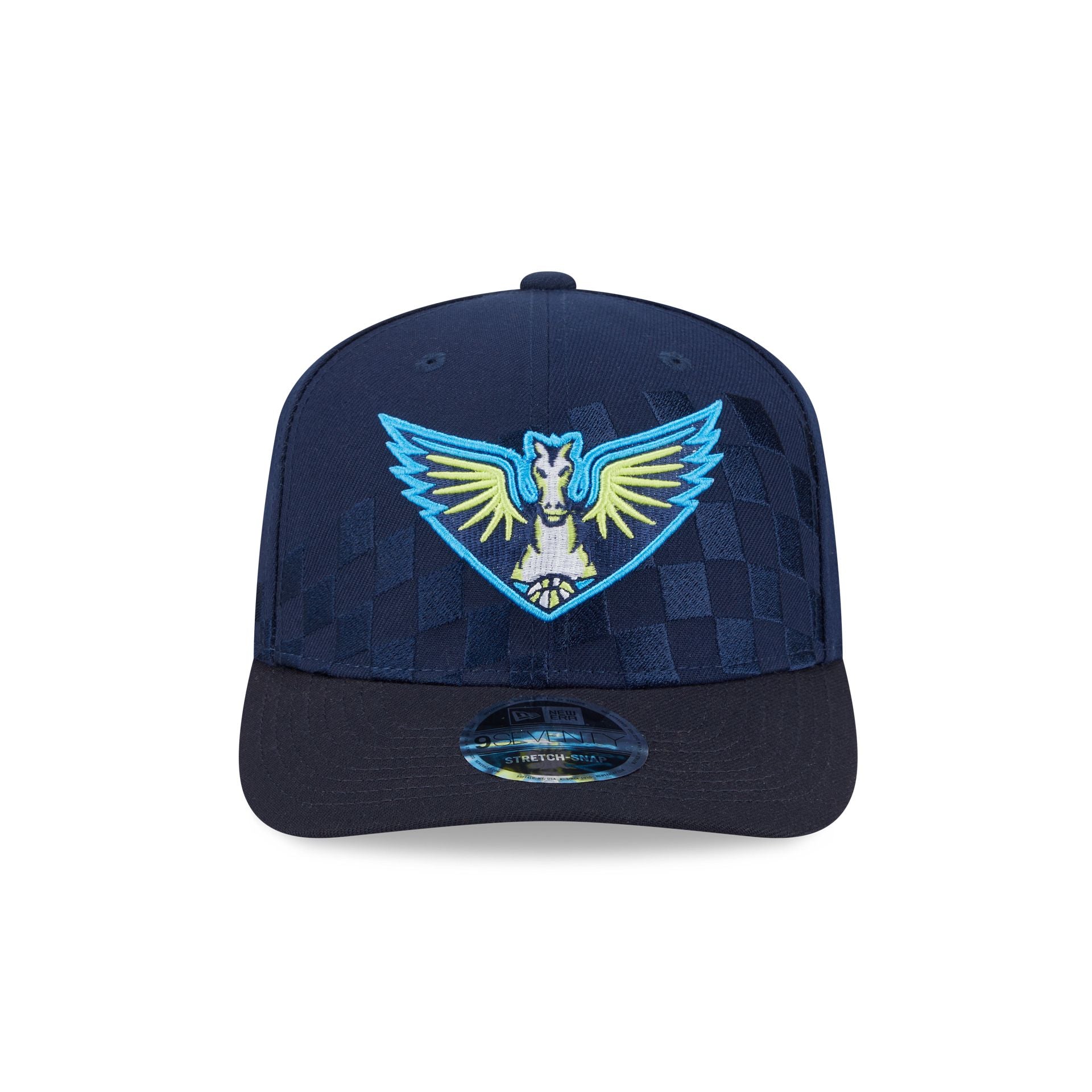 Alternative view of Dallas Wings 2025 All-Star Game 9Seventy Stretch-Snap Hat