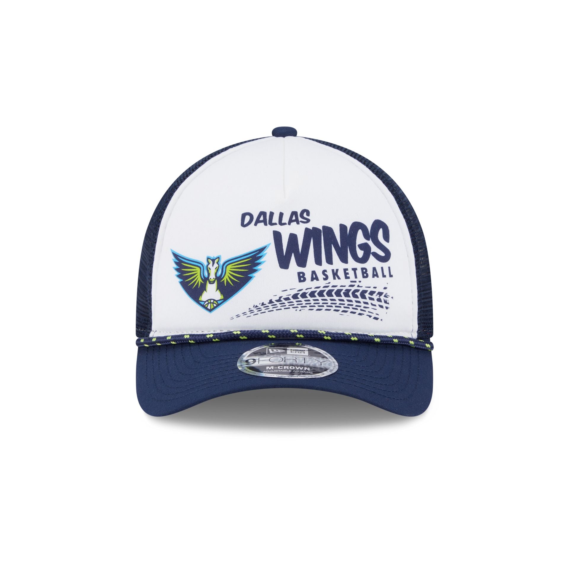 Alternative view of Dallas Wings 2025 All-Star Game 9Forty M-Crown A-Frame Trucker Hat