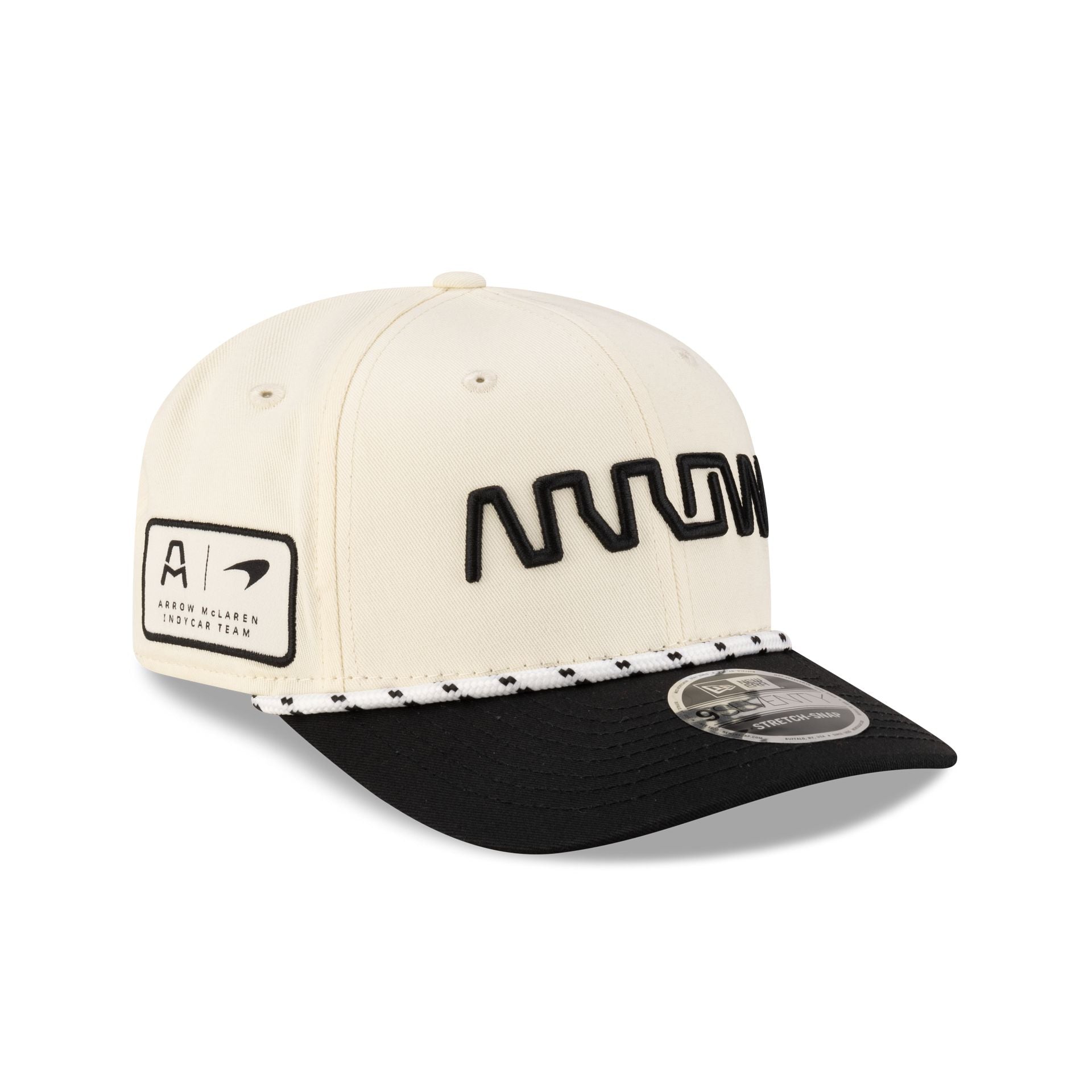 Arrow Mclaren Indycar Team White 9Seventy Stretch-Snap Hat