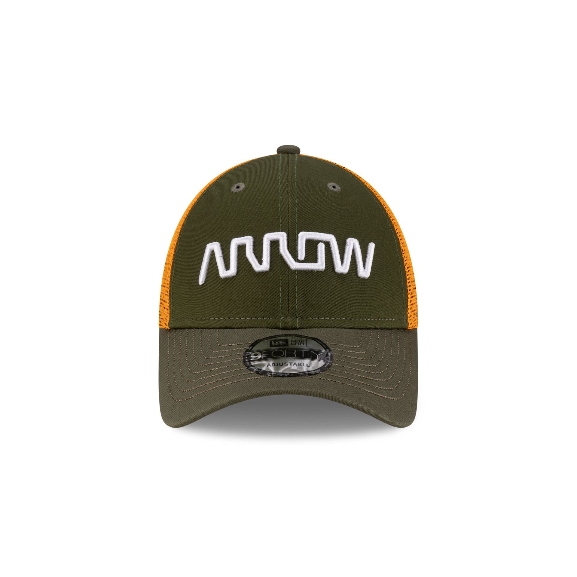 Alternative view of Arrow Mclaren Indycar Team Nolan Siegel 9Forty Trucker Hat