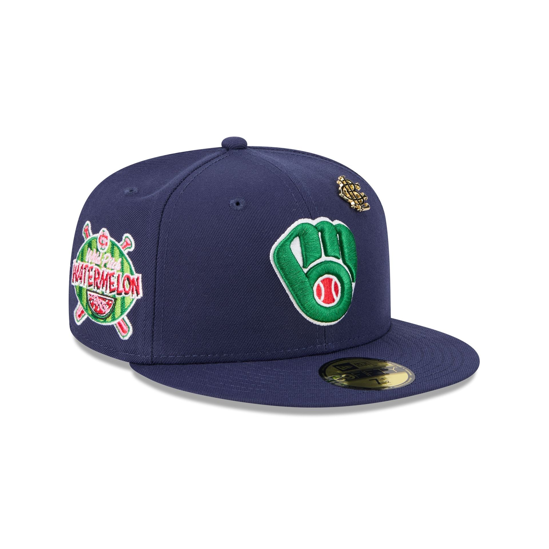 Big League Chew X Milwaukee Brewers 59Fifty Fitted Hat