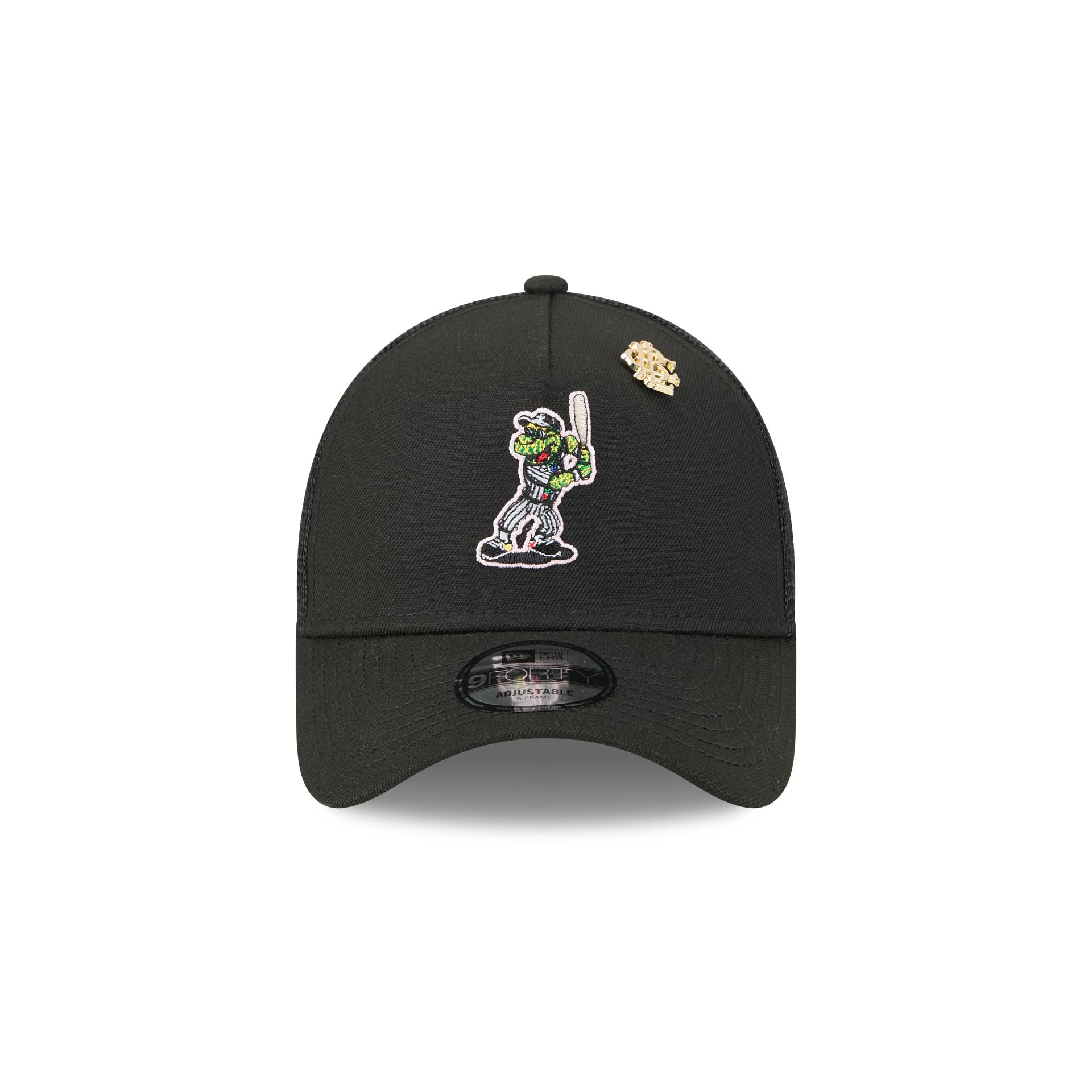 Alternative view of Big League Chew X Chicago White Sox 9Forty A-Frame Trucker Hat
