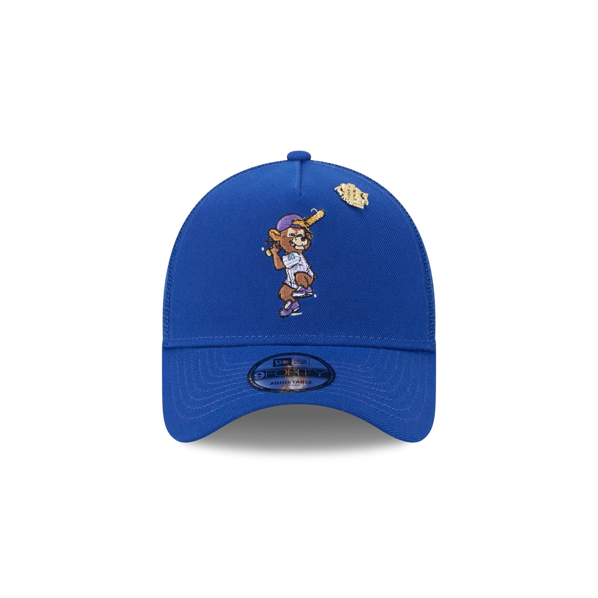 Alternative view of Big League Chew X Chicago Cubs 9Forty A-Frame Trucker Hat