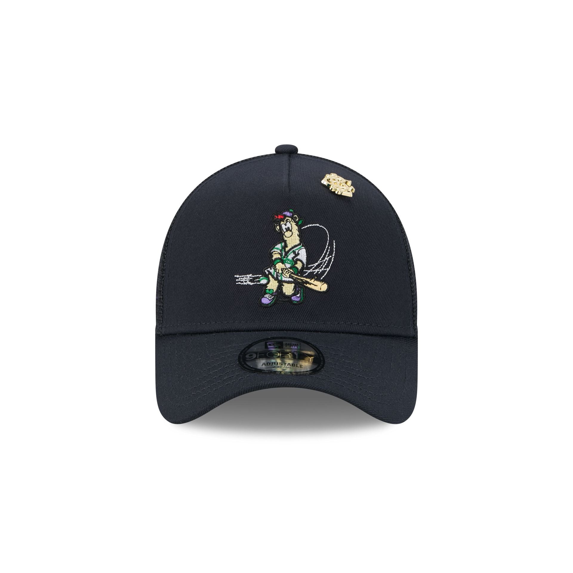 Alternative view of Big League Chew X Atlanta Braves 9Forty A-Frame Trucker Hat