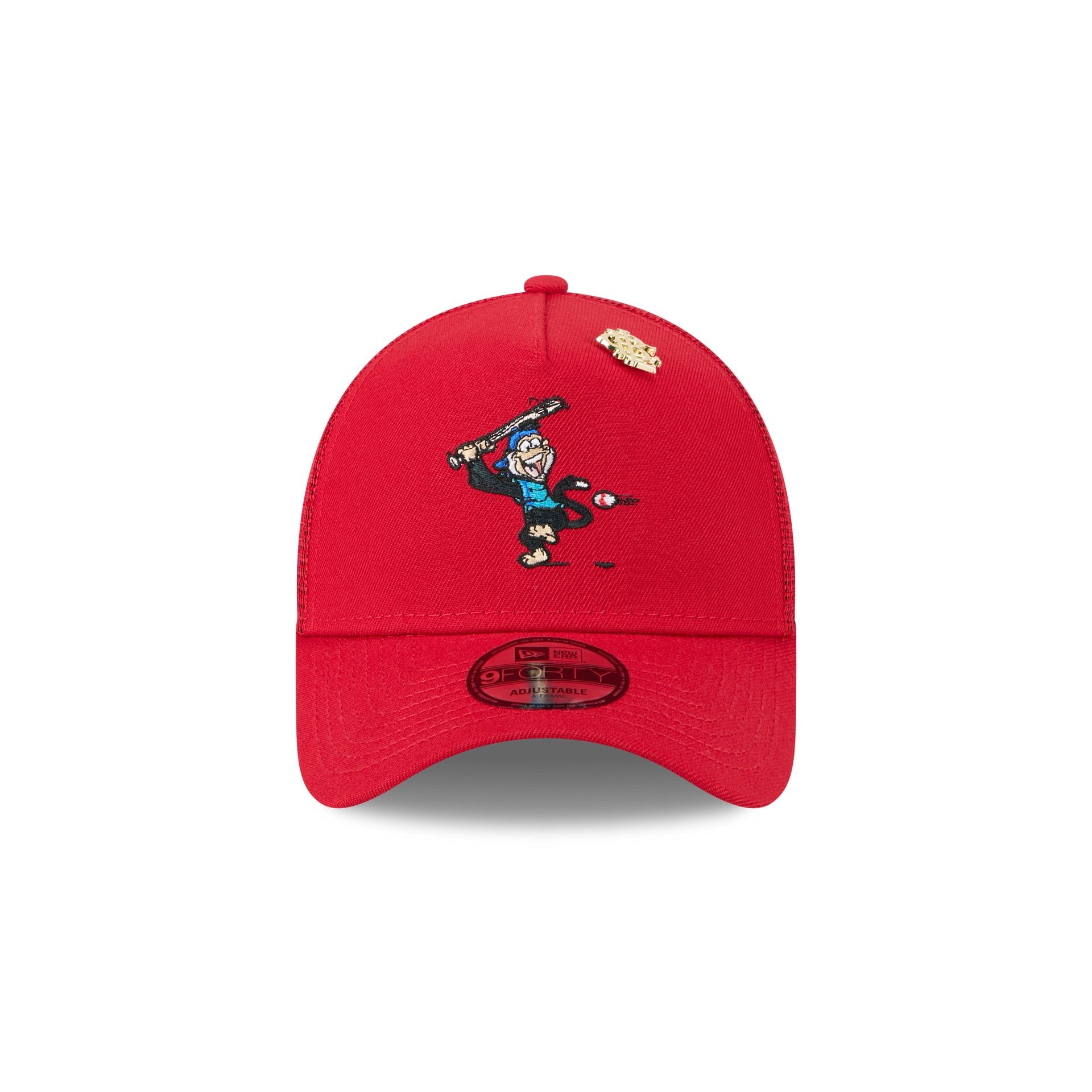 Alternative view of Big League Chew X Los Angeles Angels 9Forty A-Frame Trucker Hat