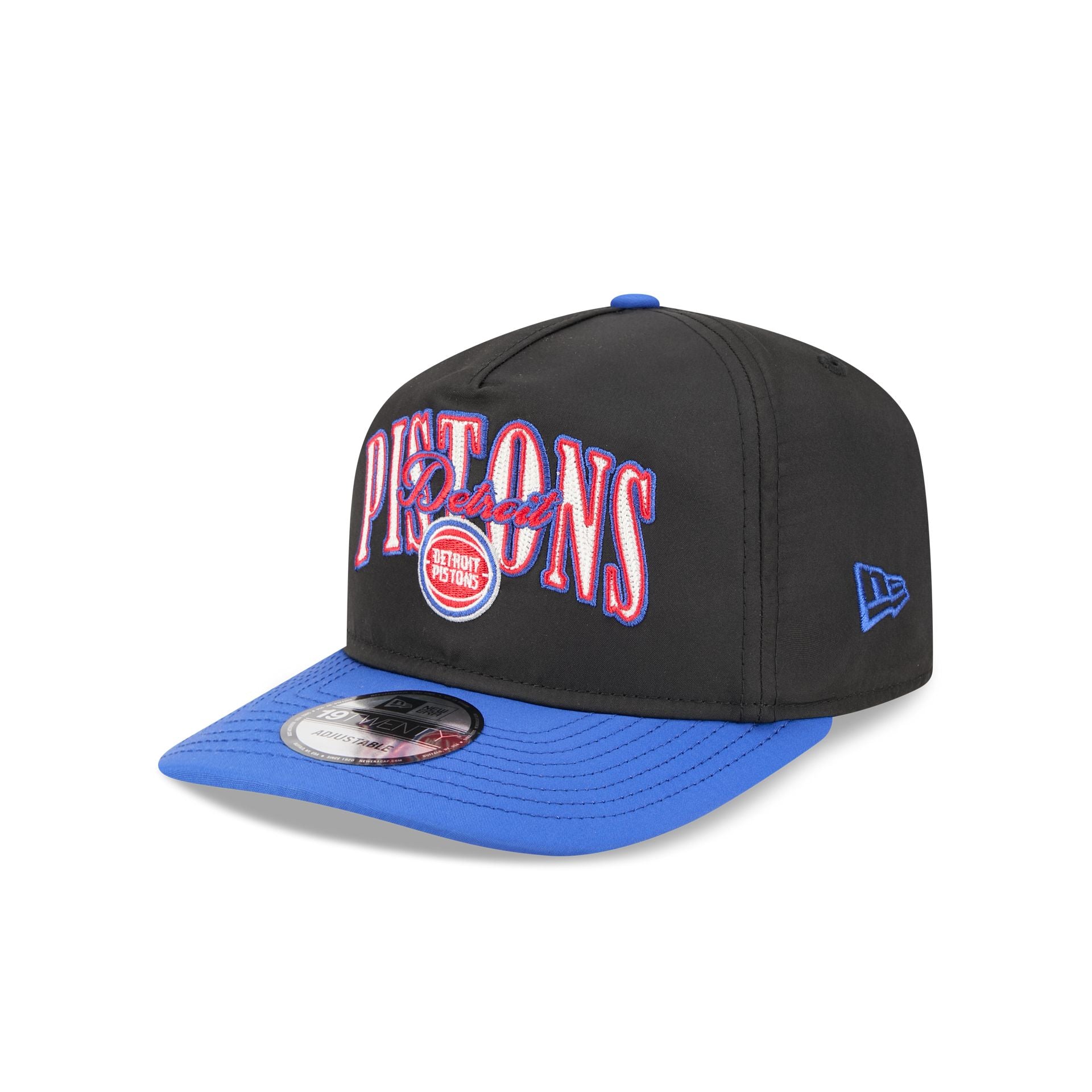 Detroit Pistons Dual Logo 19Twenty Adjustable Hat