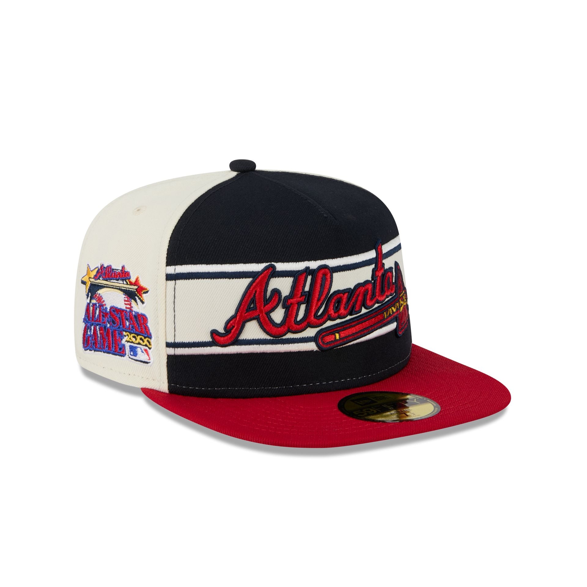 Atlanta Braves Summer Derby 59Fifty A-Frame Fitted Hat