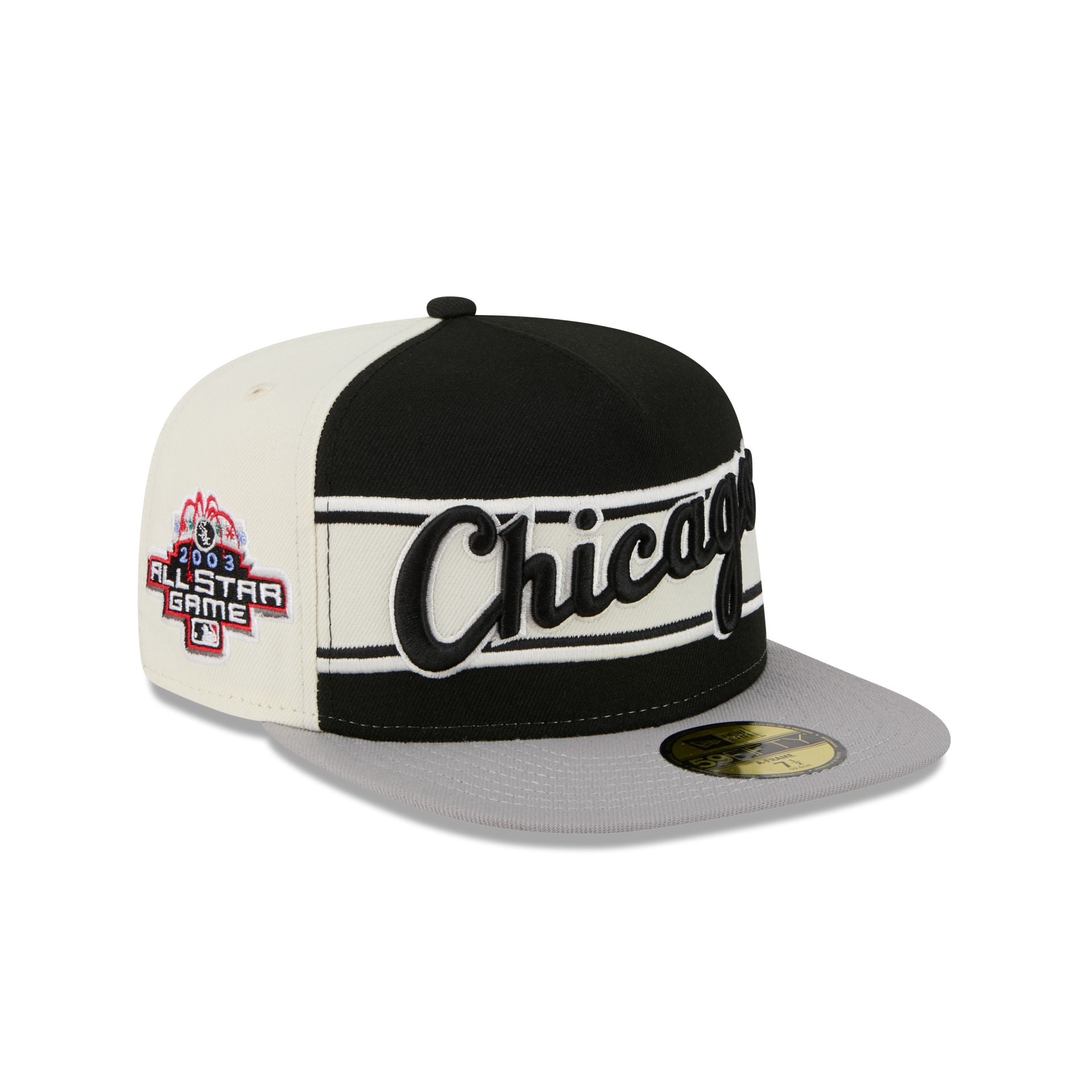 Chicago White Sox Summer Derby 59Fifty A-Frame Fitted Hat