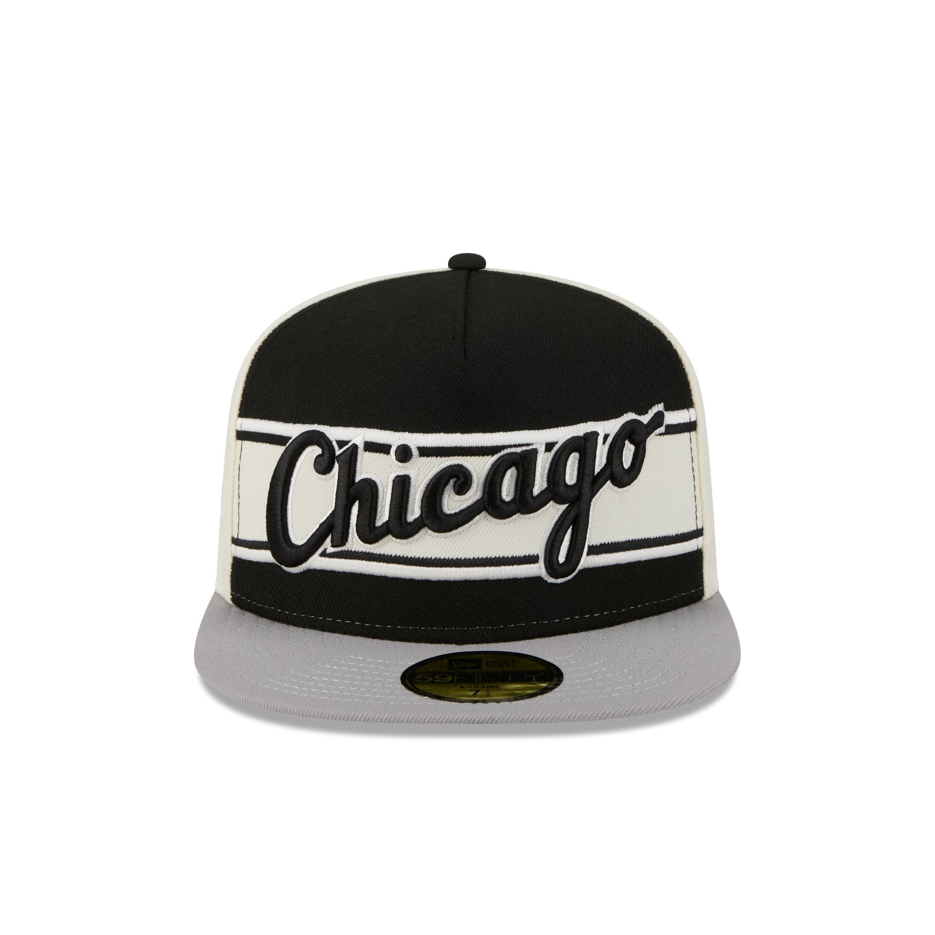 Alternative view of Chicago White Sox Summer Derby 59Fifty A-Frame Fitted Hat
