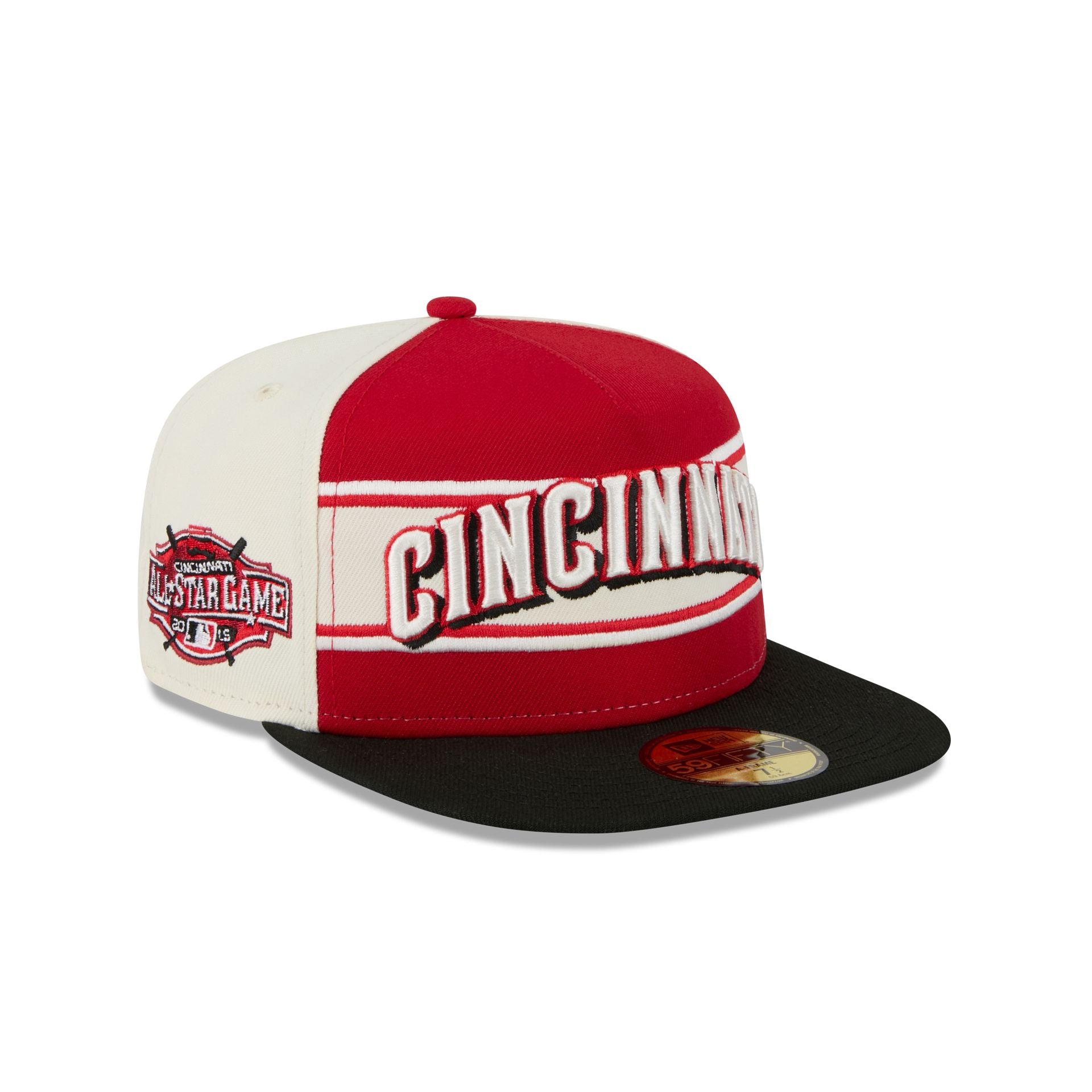 Cincinnati Reds Summer Derby 59Fifty A-Frame Fitted Hat