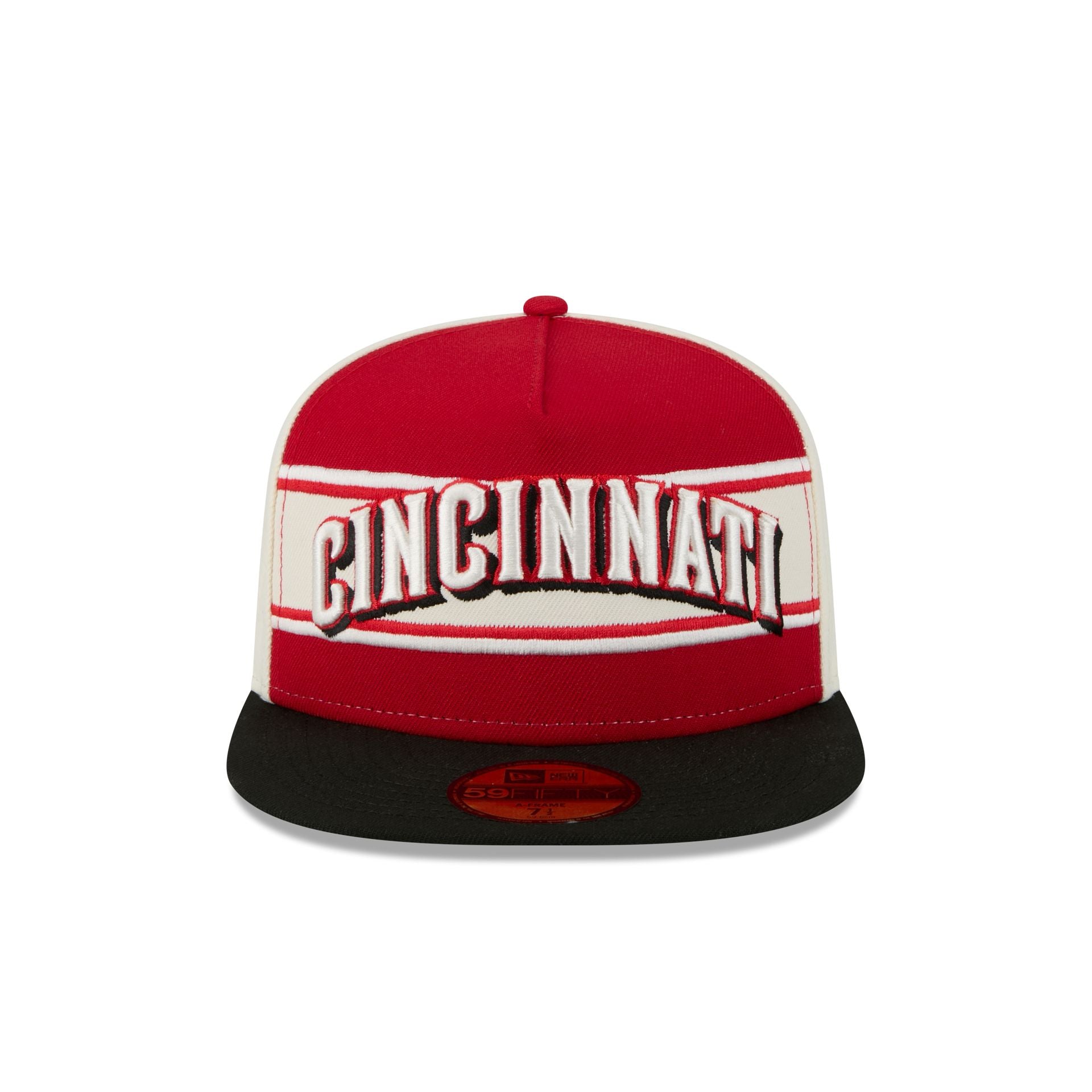 Alternative view of Cincinnati Reds Summer Derby 59Fifty A-Frame Fitted Hat