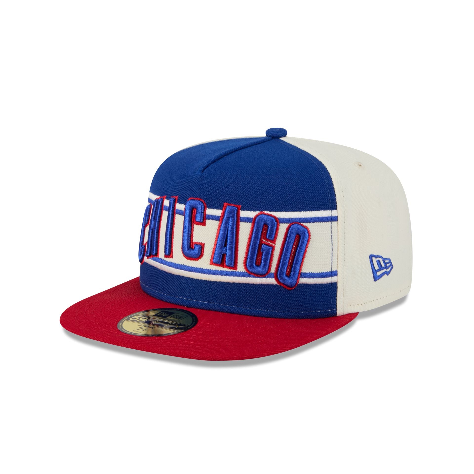 Chicago Cubs Summer Derby 59Fifty A-Frame Fitted Hat - Image 3