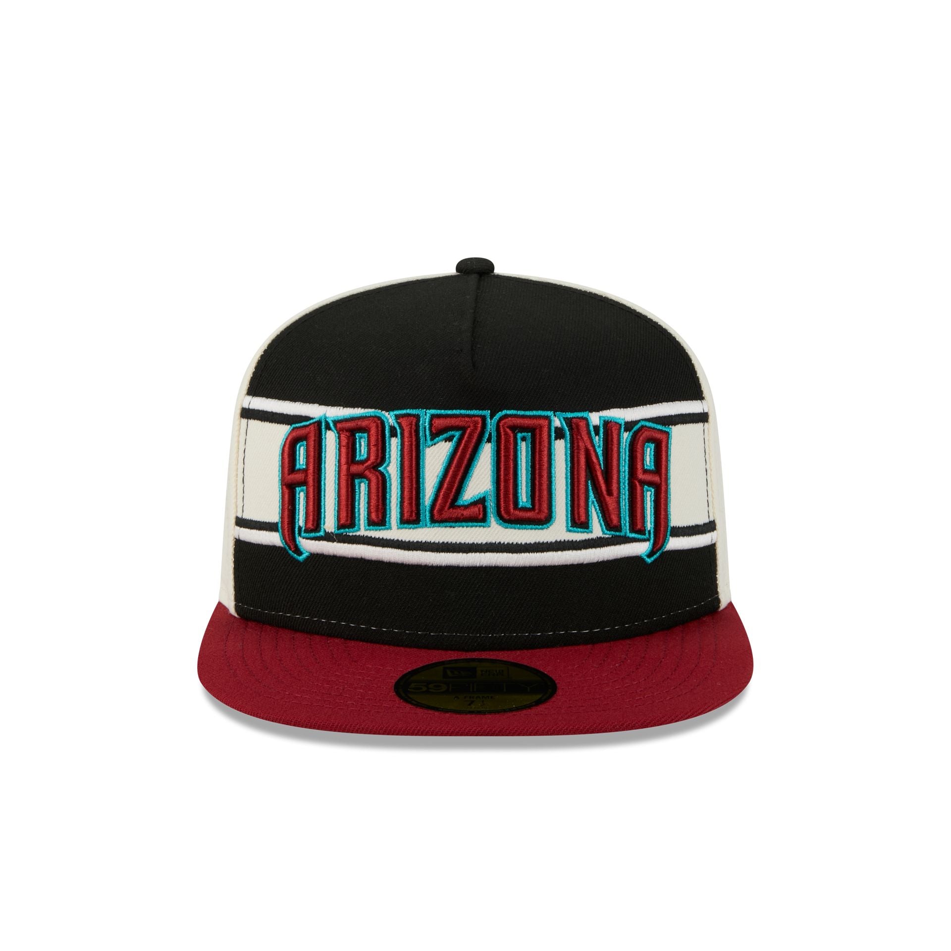 Alternative view of Arizona Diamondbacks Summer Derby 59Fifty A-Frame Fitted Hat