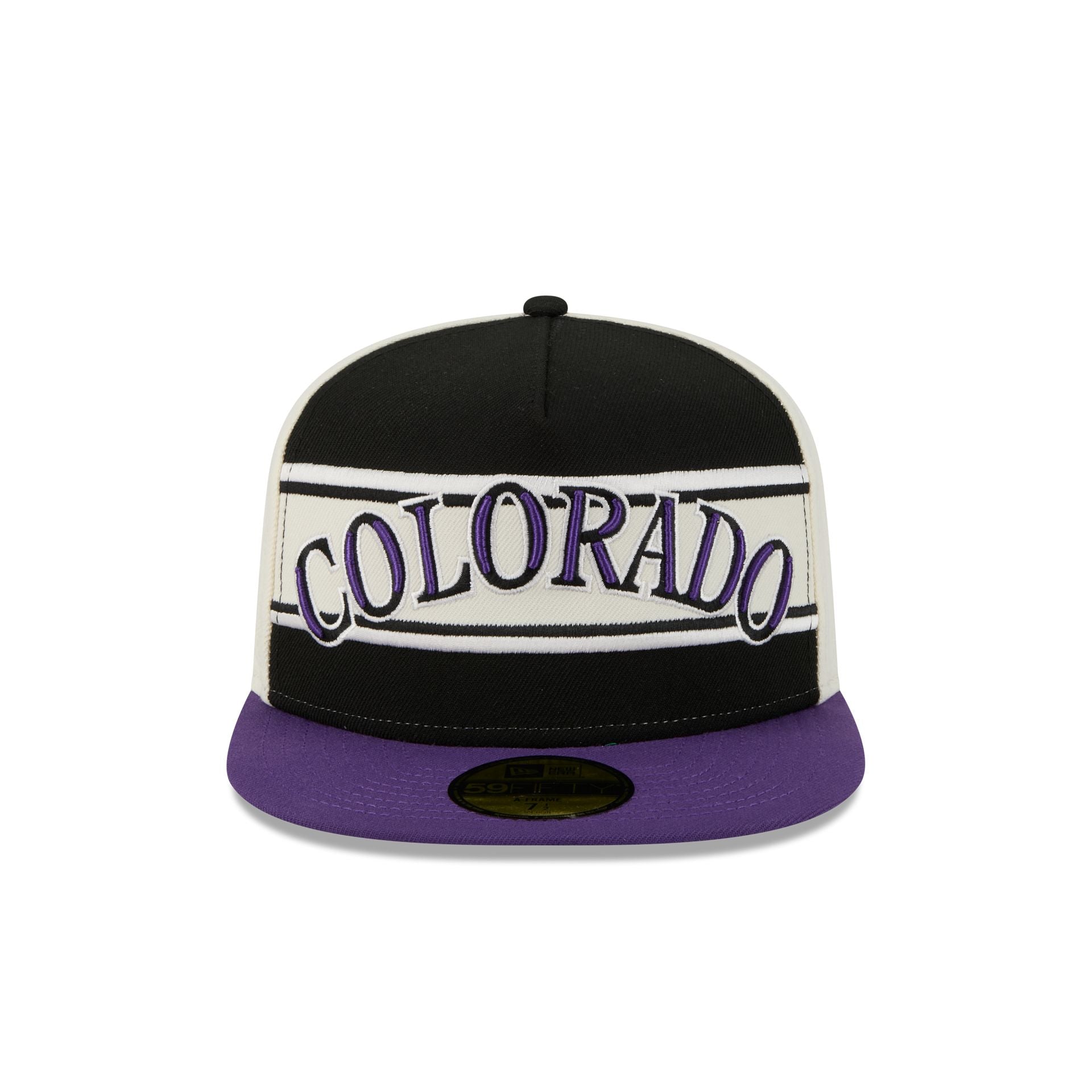 Alternative view of Colorado Rockies Summer Derby 59Fifty A-Frame Fitted Hat