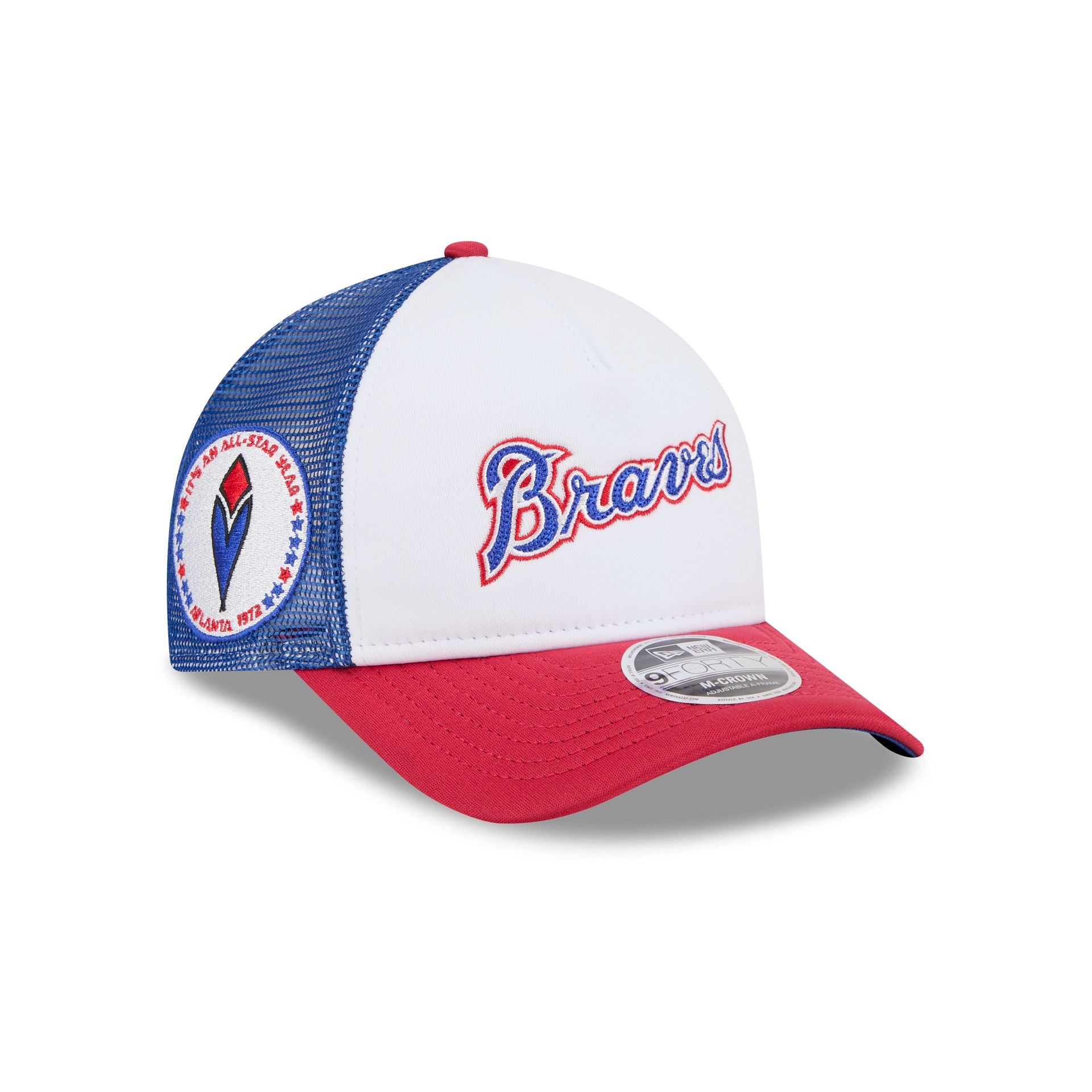 Atlanta Braves Summer Derby 9Forty M-Crown A-Frame Snapback Hat