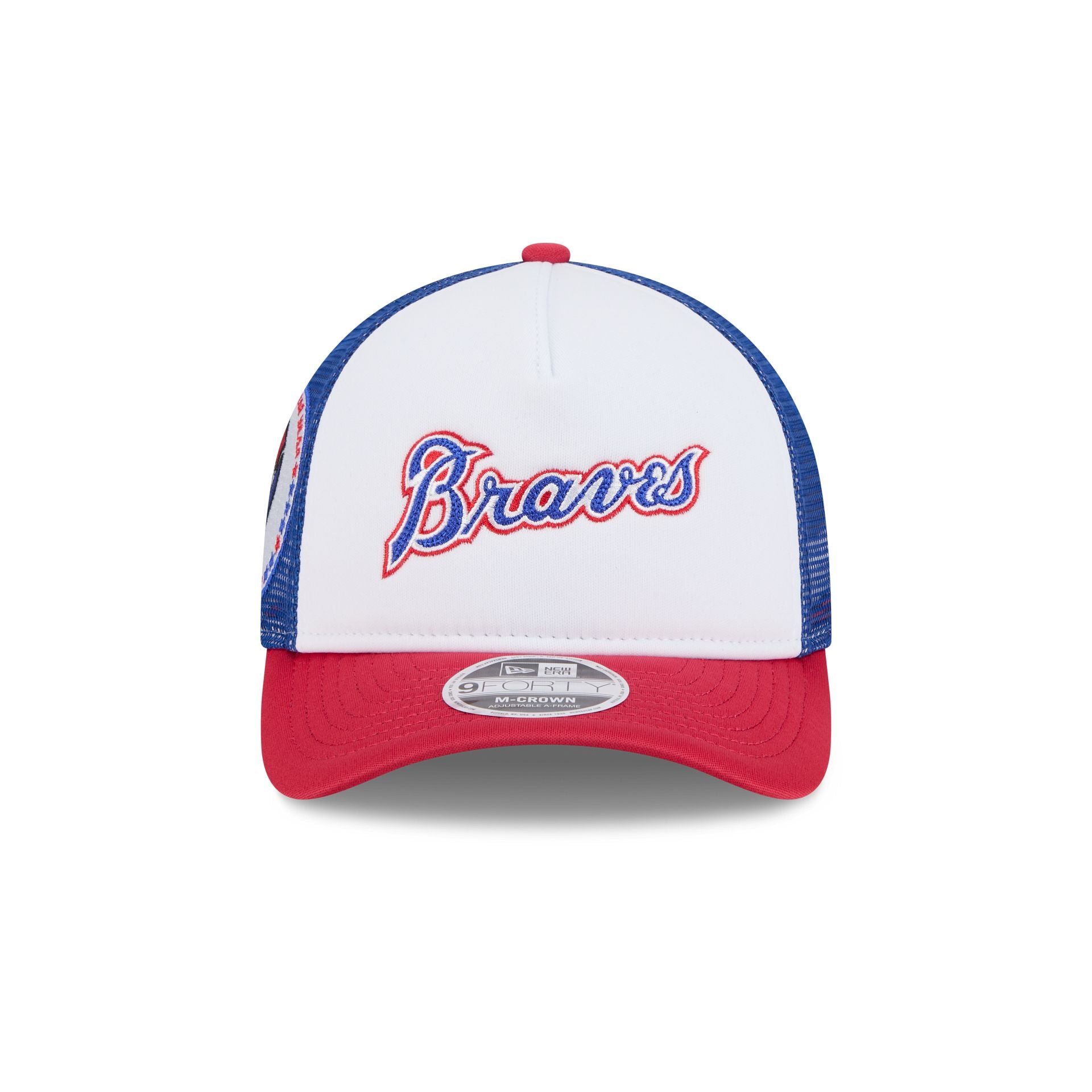 Alternative view of Atlanta Braves Summer Derby 9Forty M-Crown A-Frame Snapback Hat
